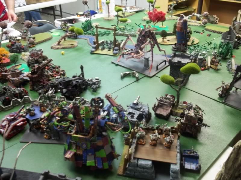 Battle, Game Table, Warhammer 40,000