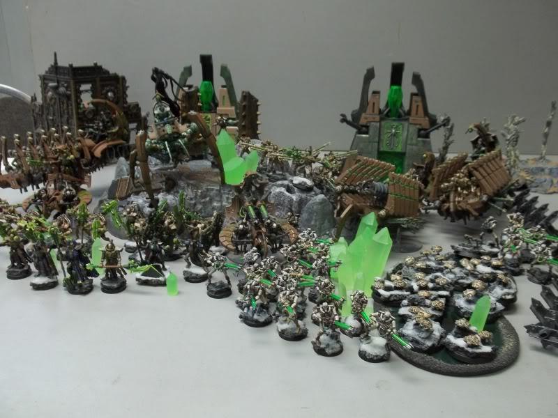 Necrons, My necron army