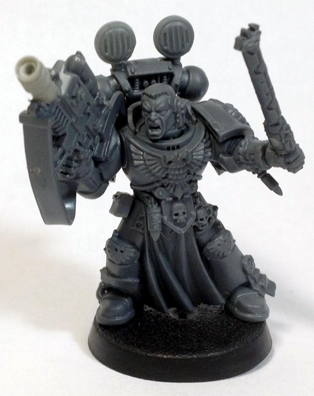 Chapter Master, Conversion, Resin, Space Marines, Thousand Sons, Veteran