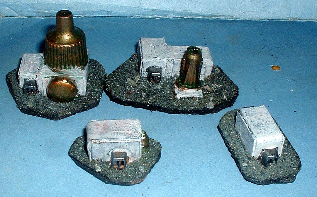 6mm, Terrain, Cable Clip Buildings