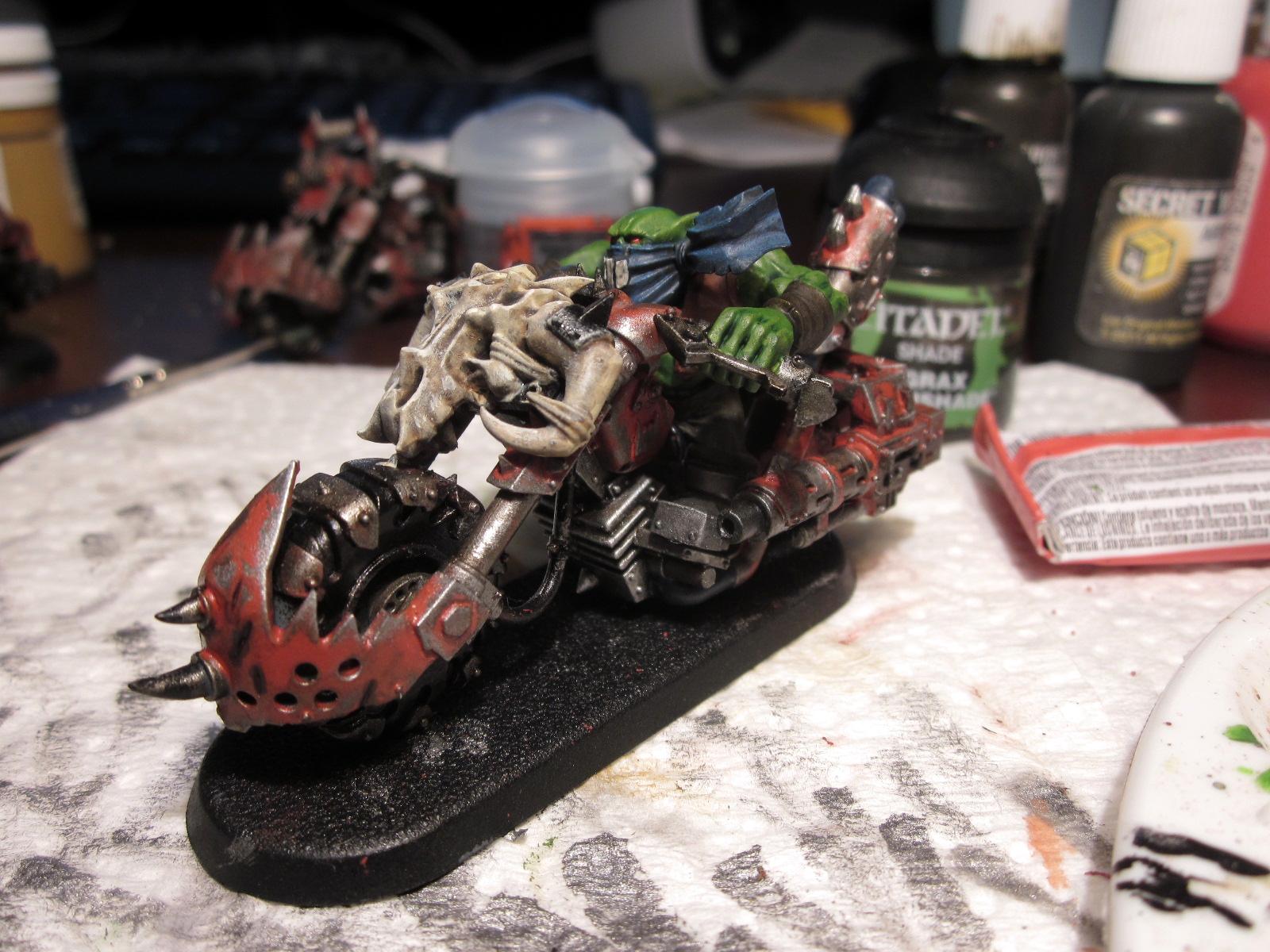 Orks, Warbike, Warhammer 40,000