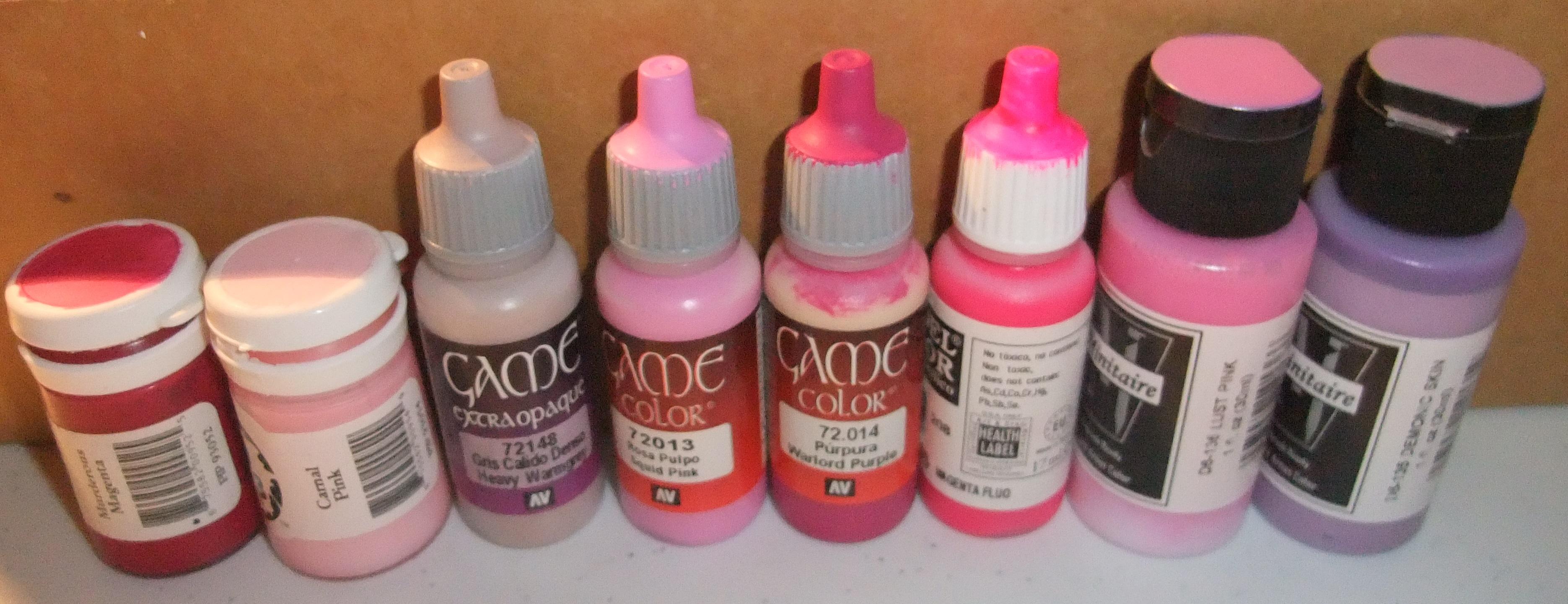 Plague colour selection