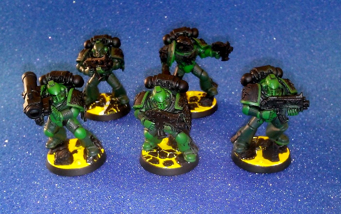 Forge World, Lava Bases, Salamanders, Work In Progress