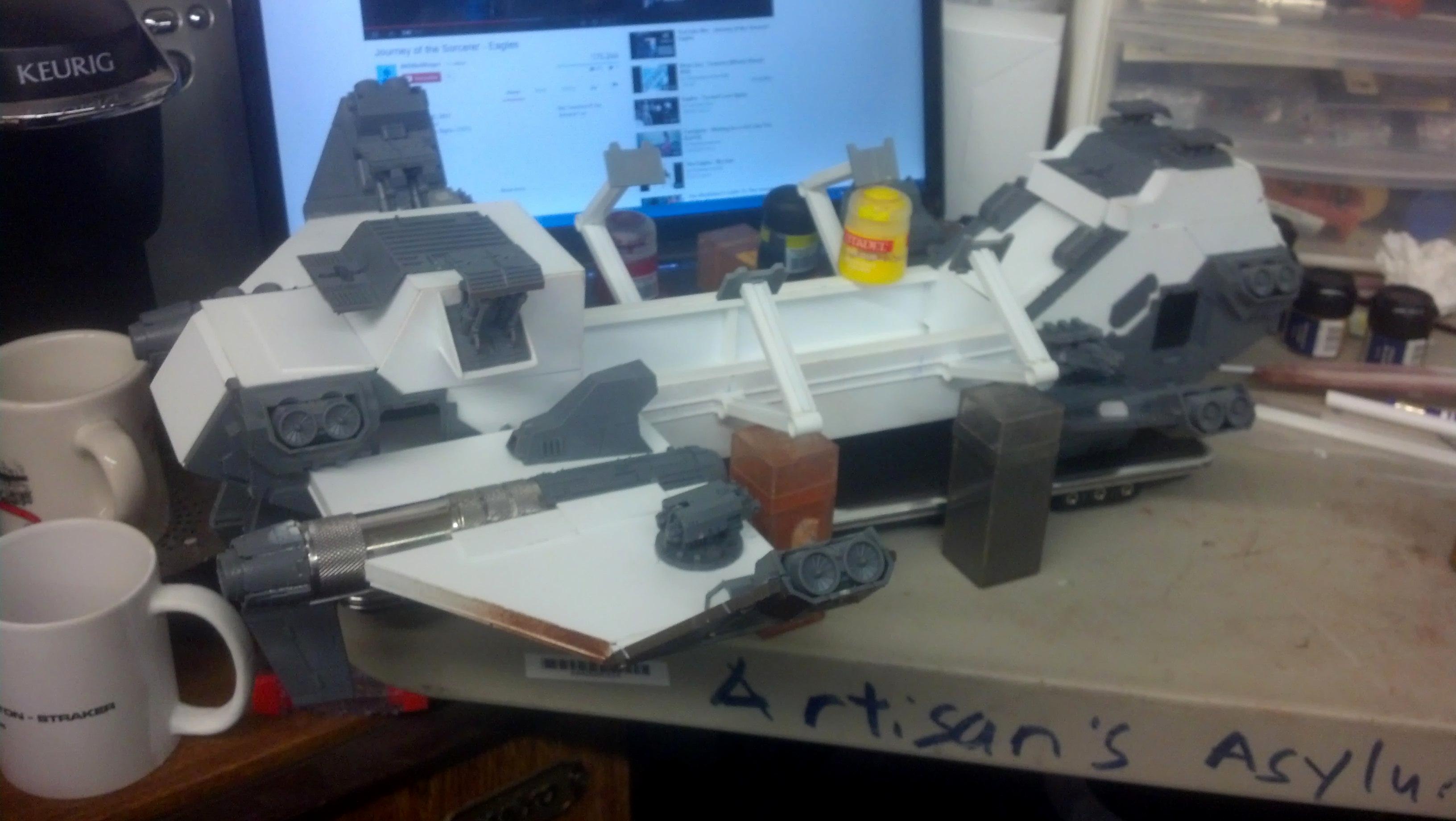 Thunderhawk Transport, Work In Progress