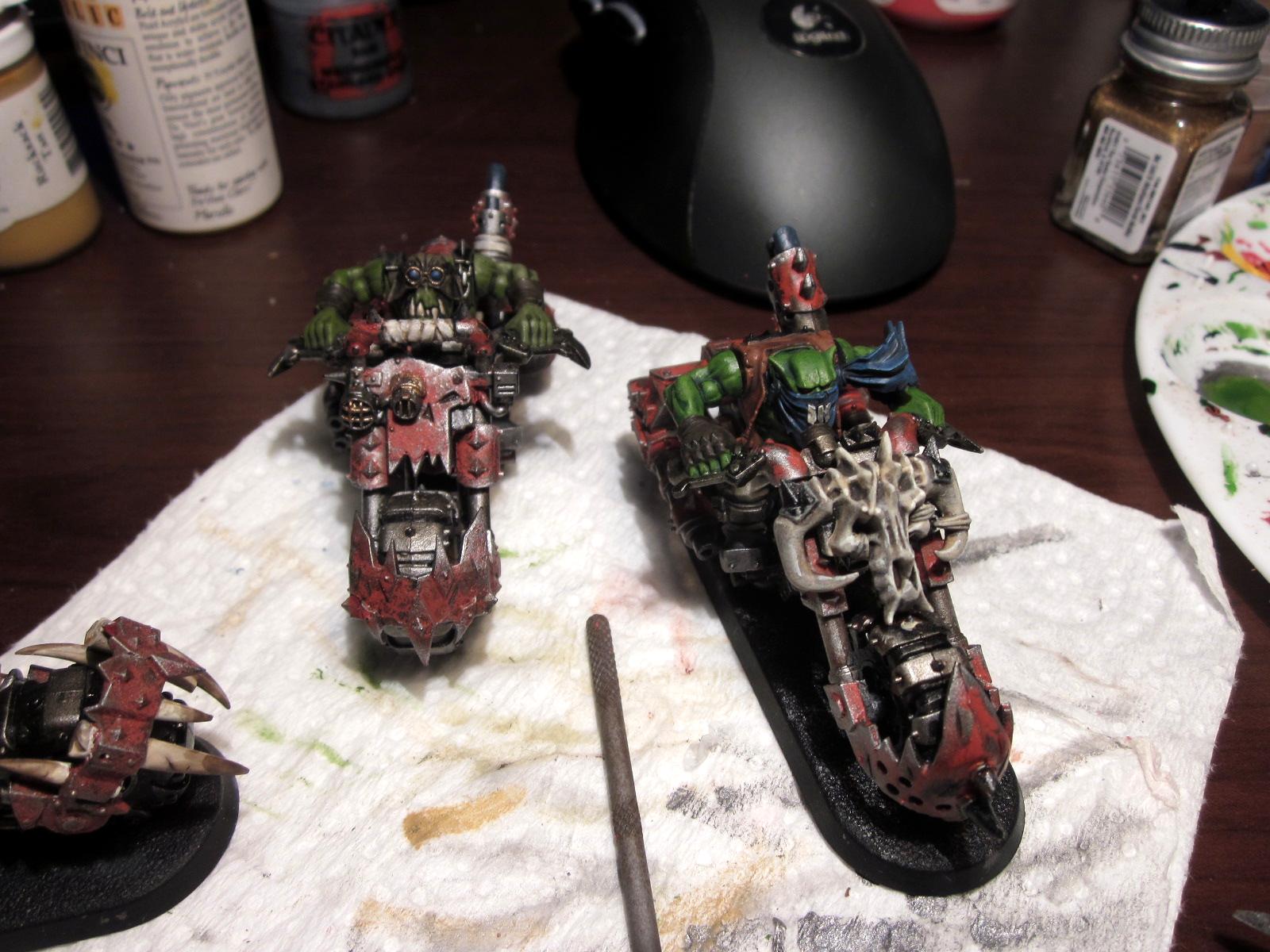 Orks, Warbiker, Warhammer 40,000