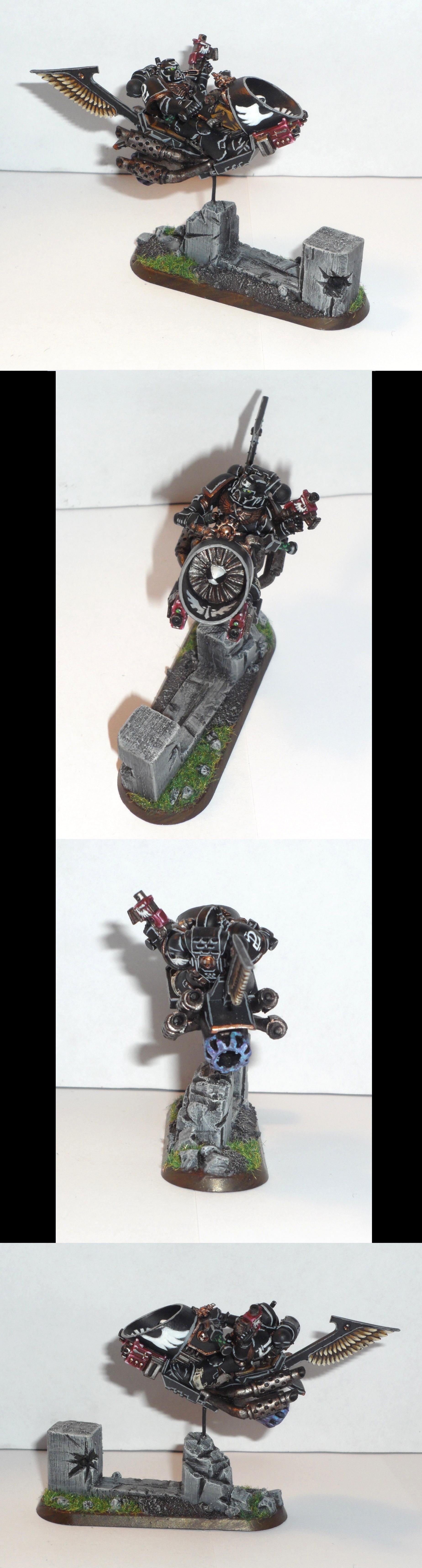 Bike, Conversion, Dark Angels, Jetbike, Ravenwing, Space Marines