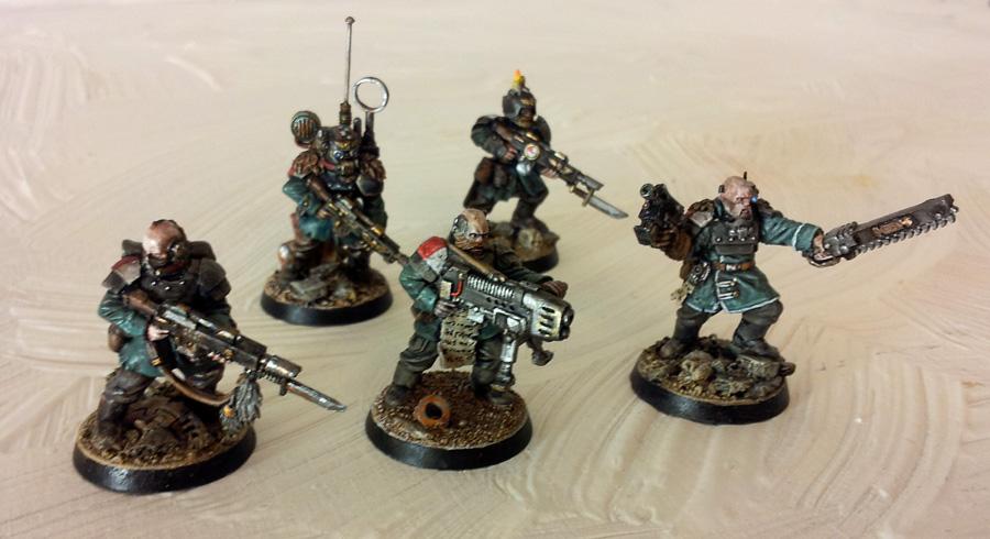 Conversion, Gass Mask, Imperial Guard, Mud, Soldier