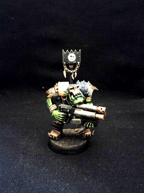 40k Warhammer, Conversion, Converting, Flash Gitz, Green, Orcs, Orks, Yellow Moon