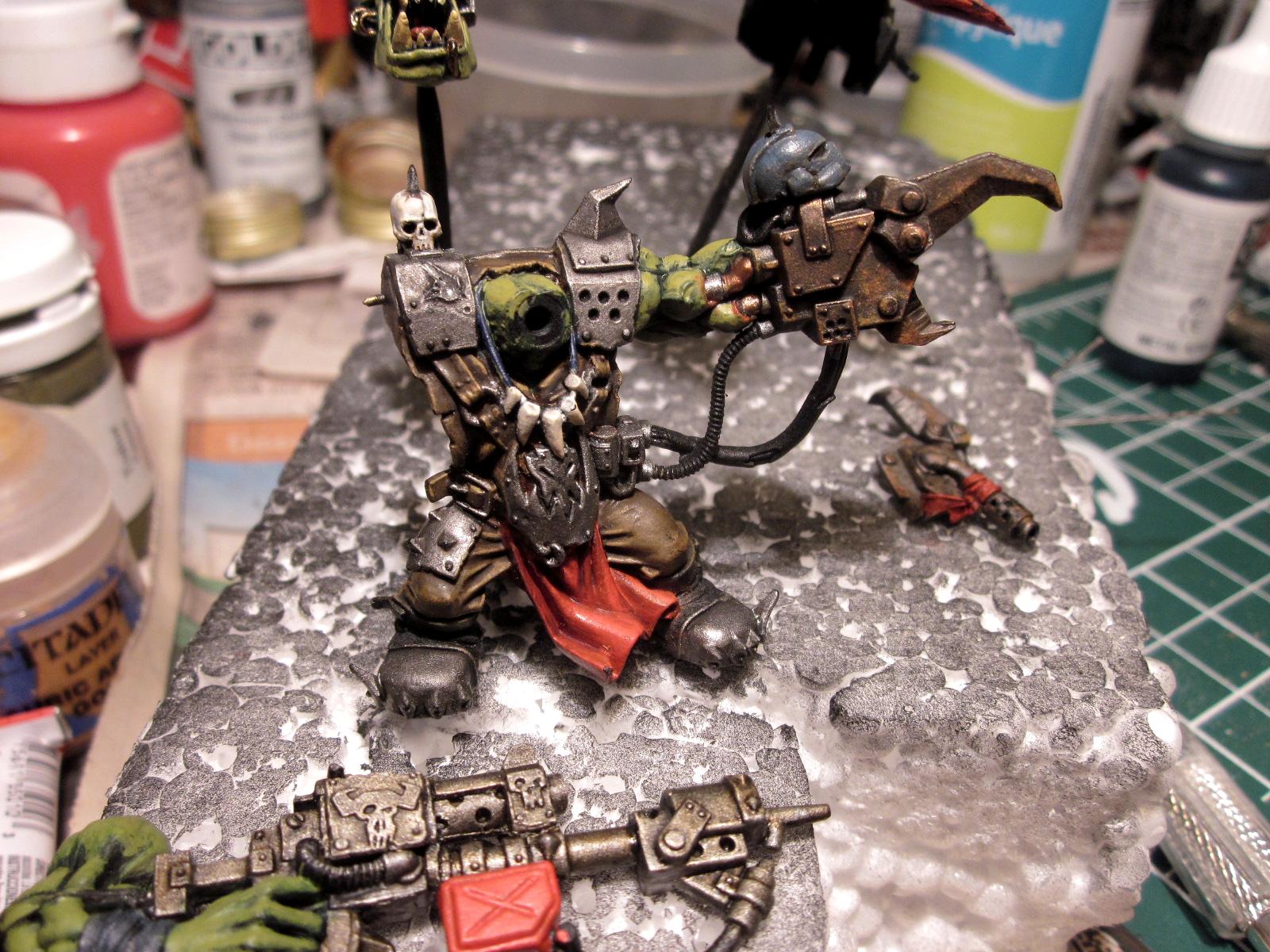 Orks, Rust, Warboss, Warhammer 40,000, Weather, Wetblend