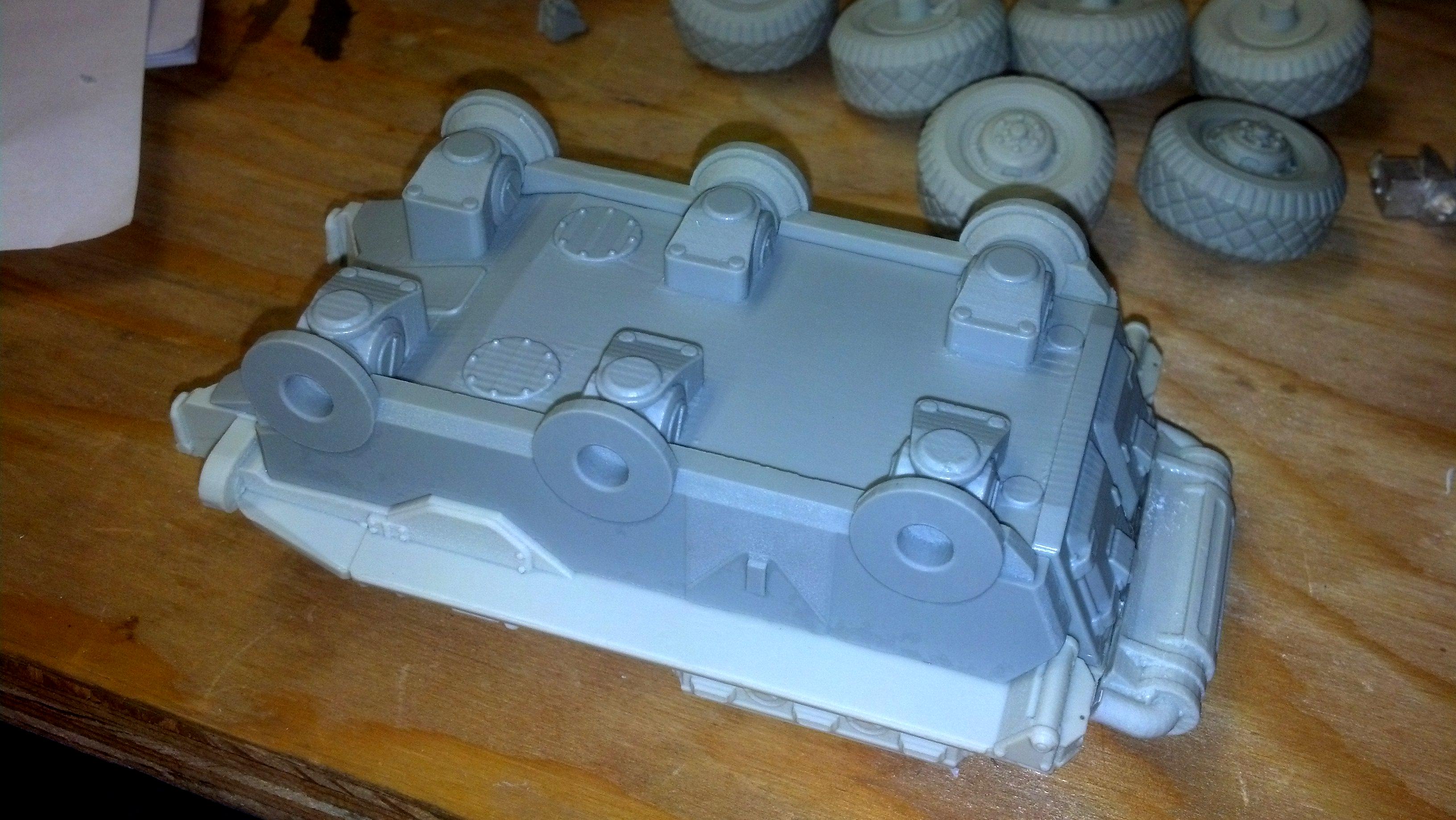 6x6, Secret Weapon Miniatures, Work In Progress