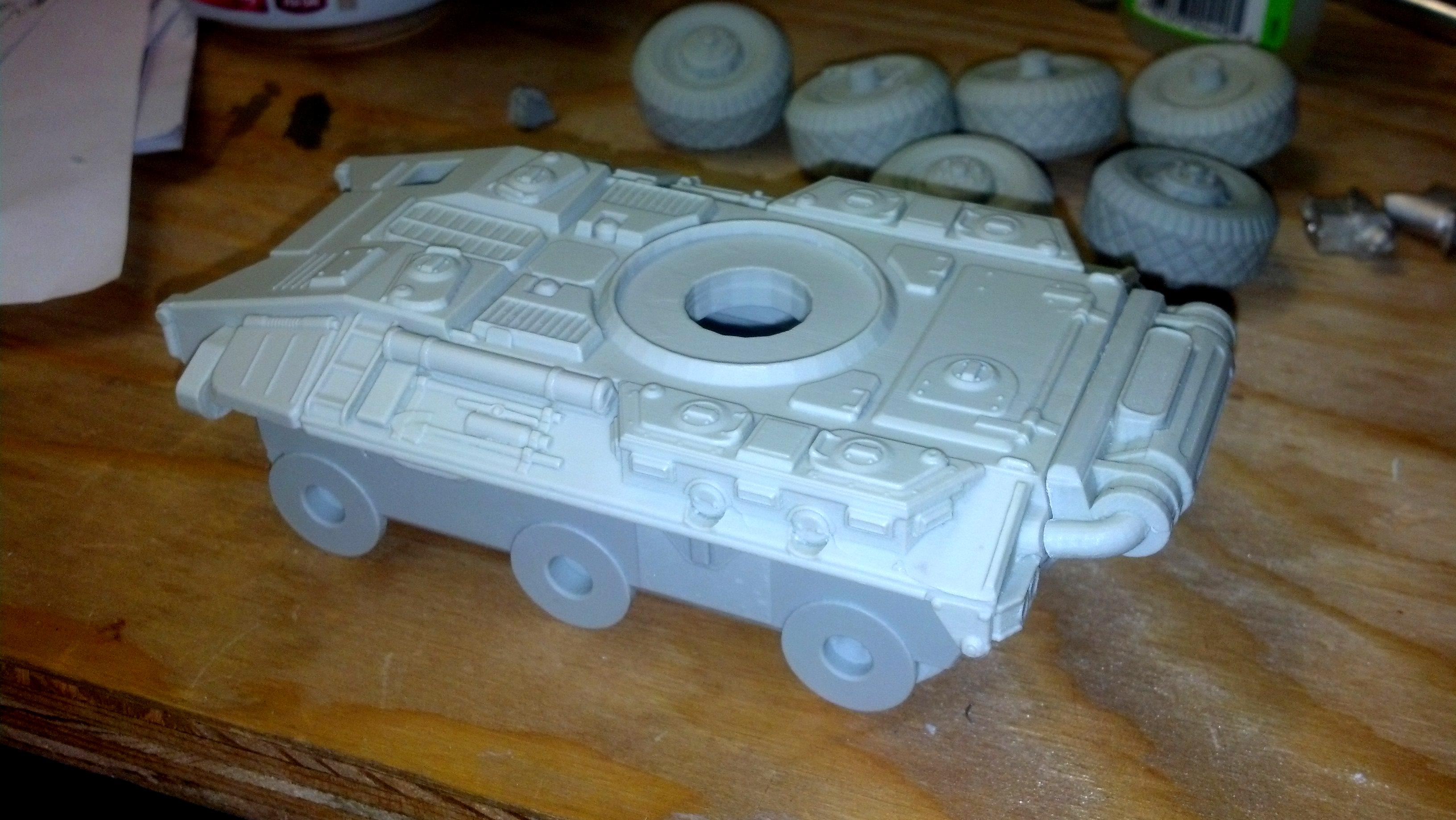 6x6, Secret Weapon Miniatures, Work In Progress