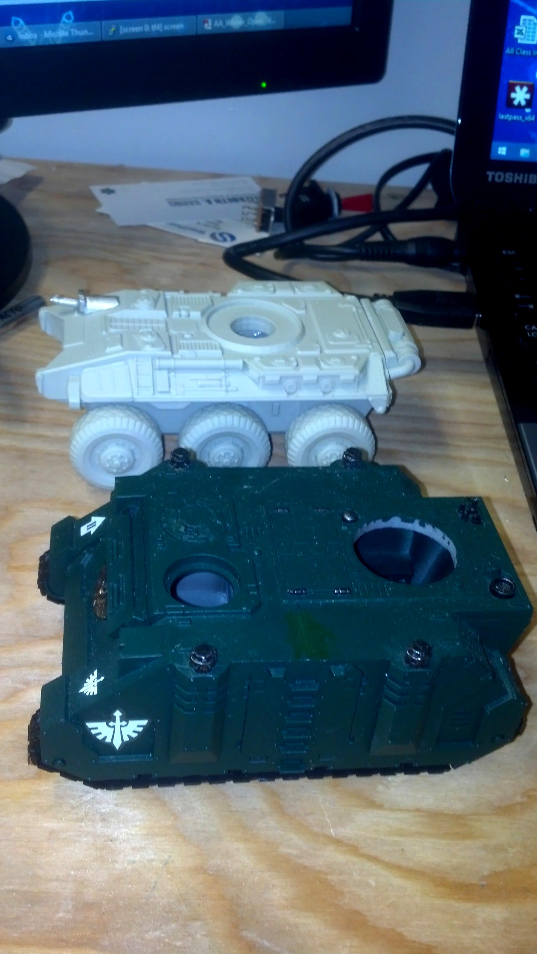 6x6, Secret Weapon Miniatures, Work In Progress