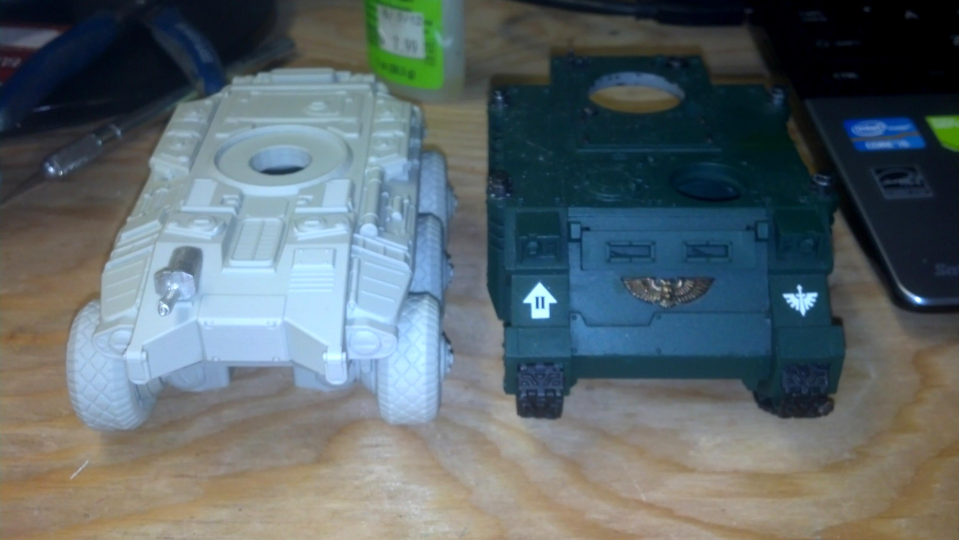 6x6, Secret Weapon Miniatures, Work In Progress