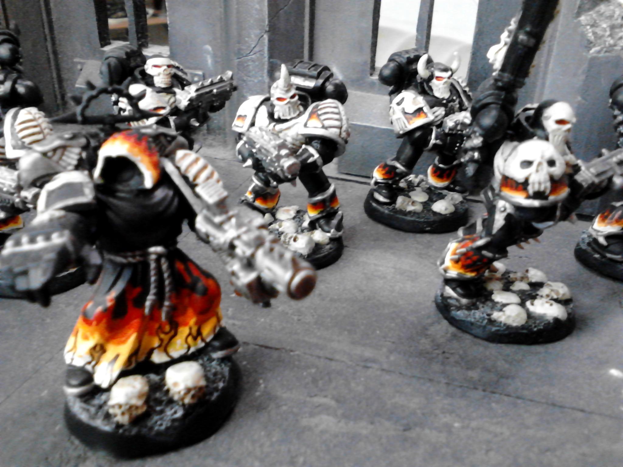 Budget, Captain, Elites, Fire, Fire Hawks, Legion Of The Damned, Skull, Space Marines