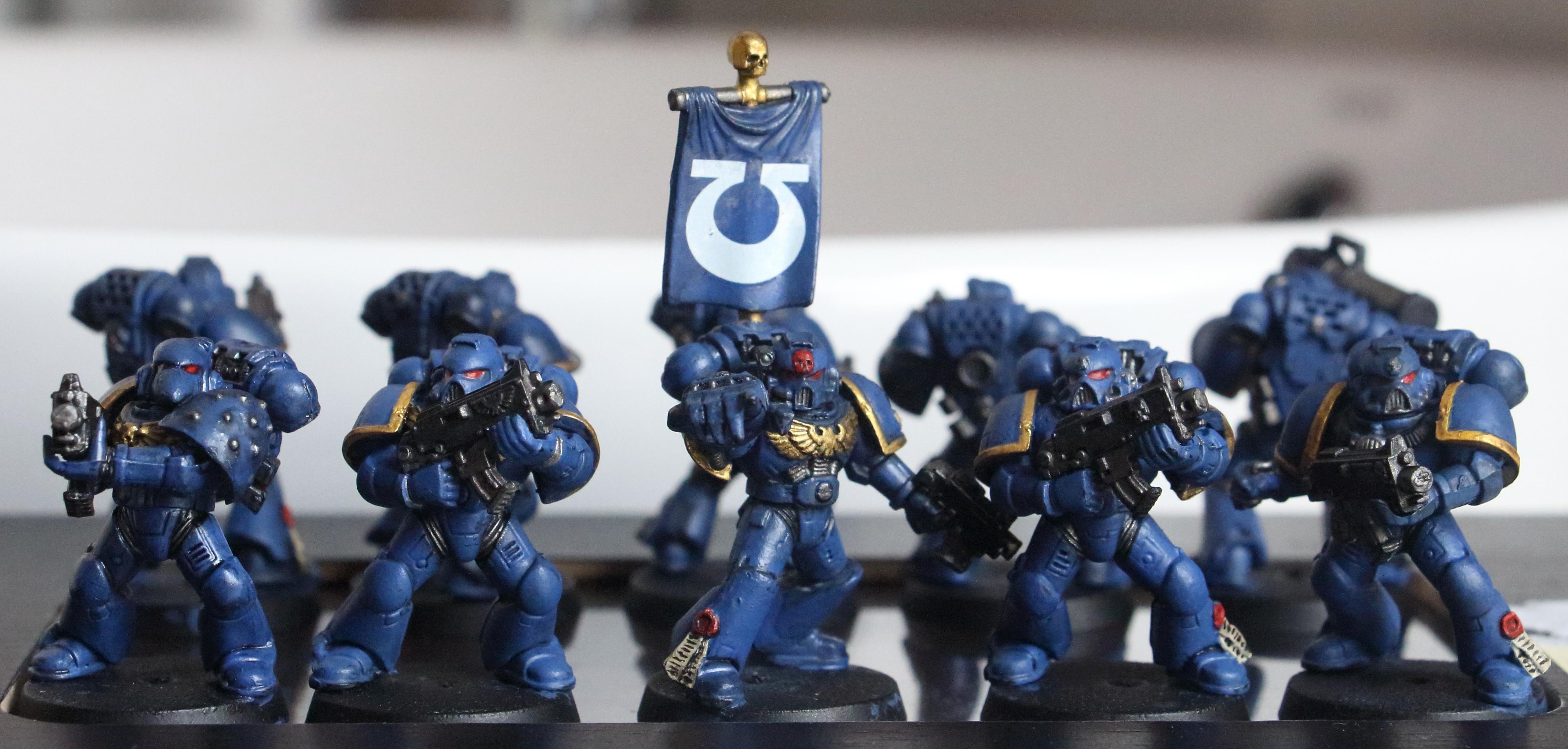 Space Marines, Tactical Squad, Ultramarines