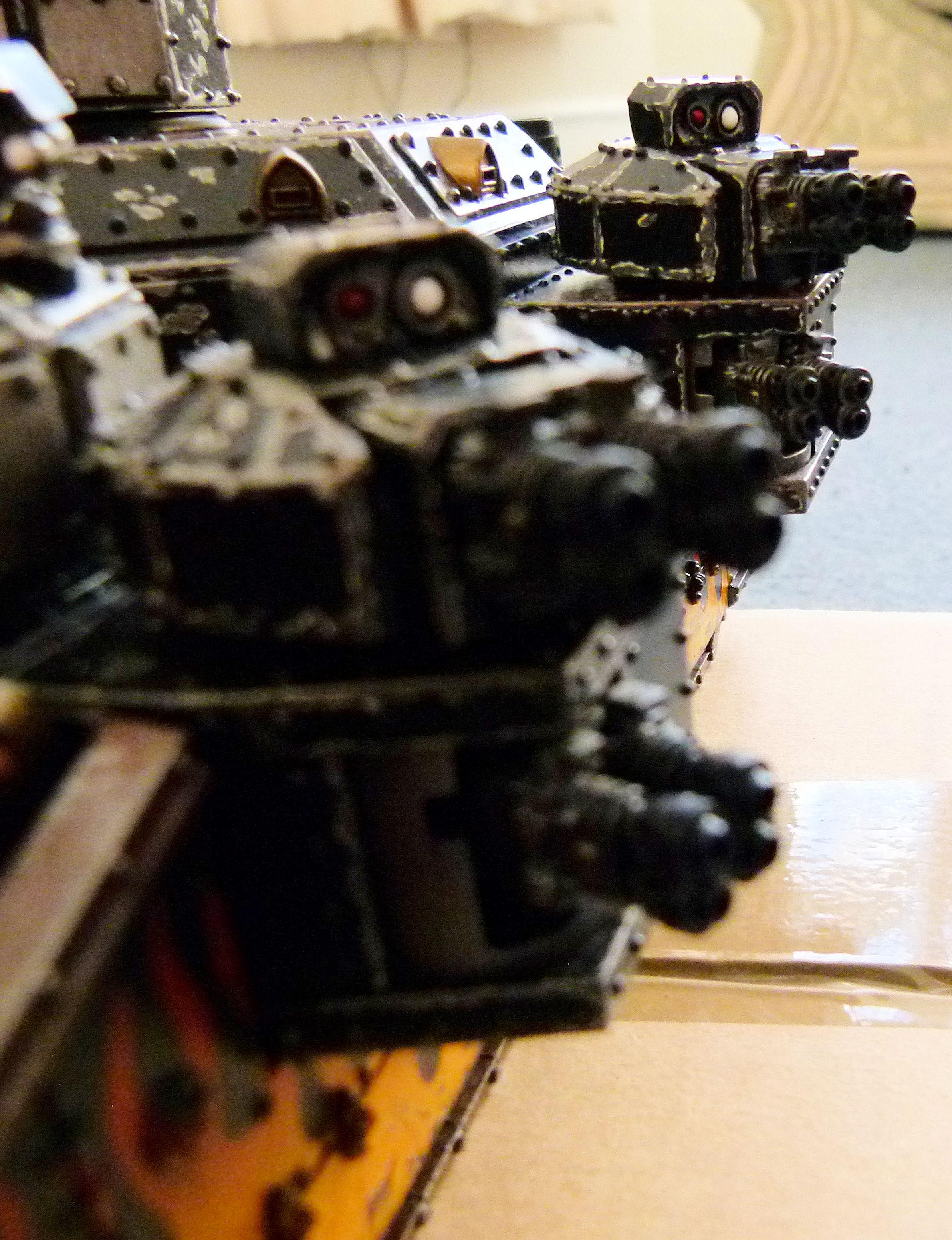 Legion of the Dead Glaive Fellblade Flamer Turret and Sponson