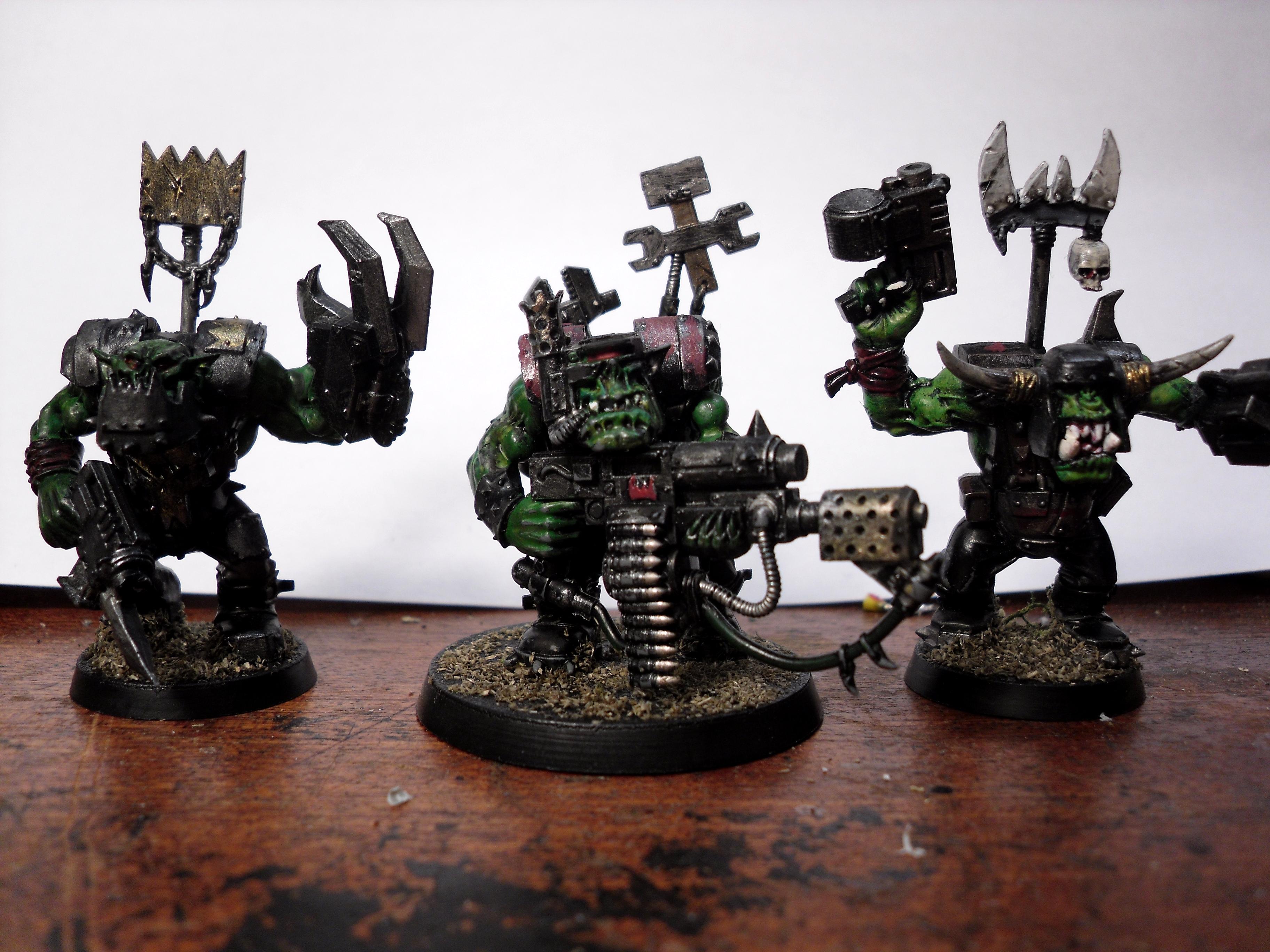Big Mek, Nob, Orks, Big Mek and some Nobz
