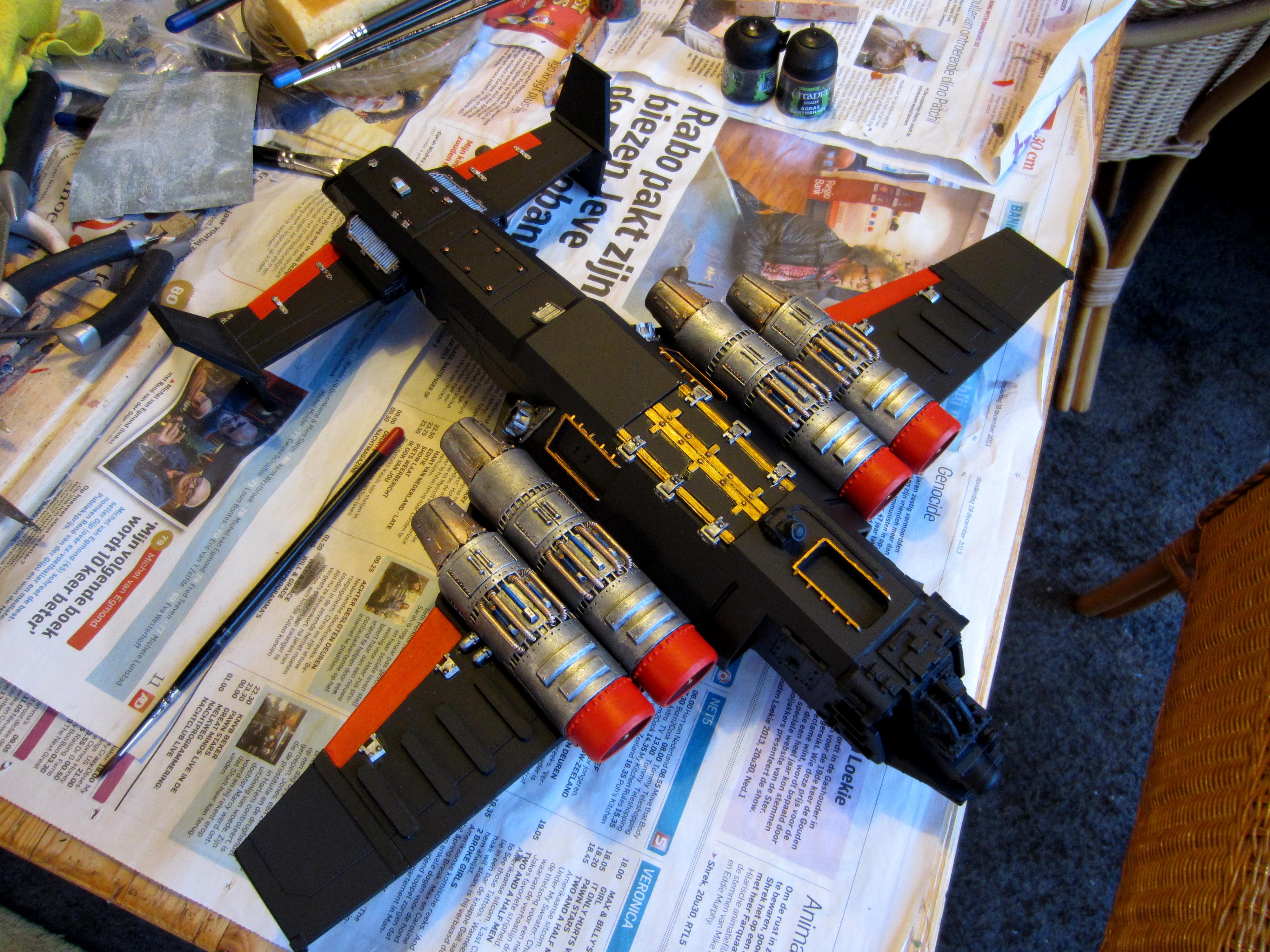 Adepta Sororitas, Flyer, Forge World, Marauder Destroyer, Sisters Of Battle, Work In Progress