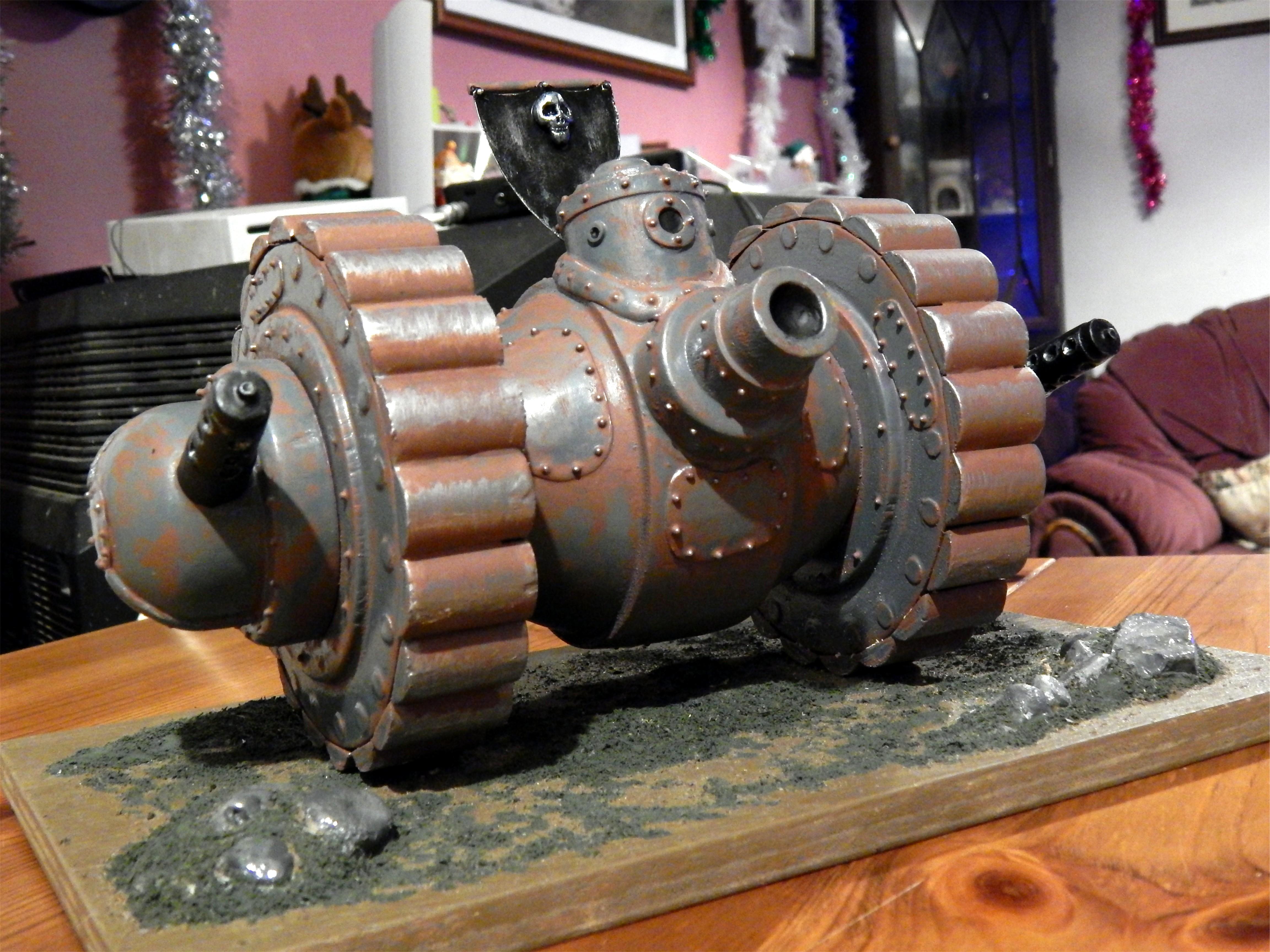 Land Raider, Orks, Scratch Build, Steam Punk