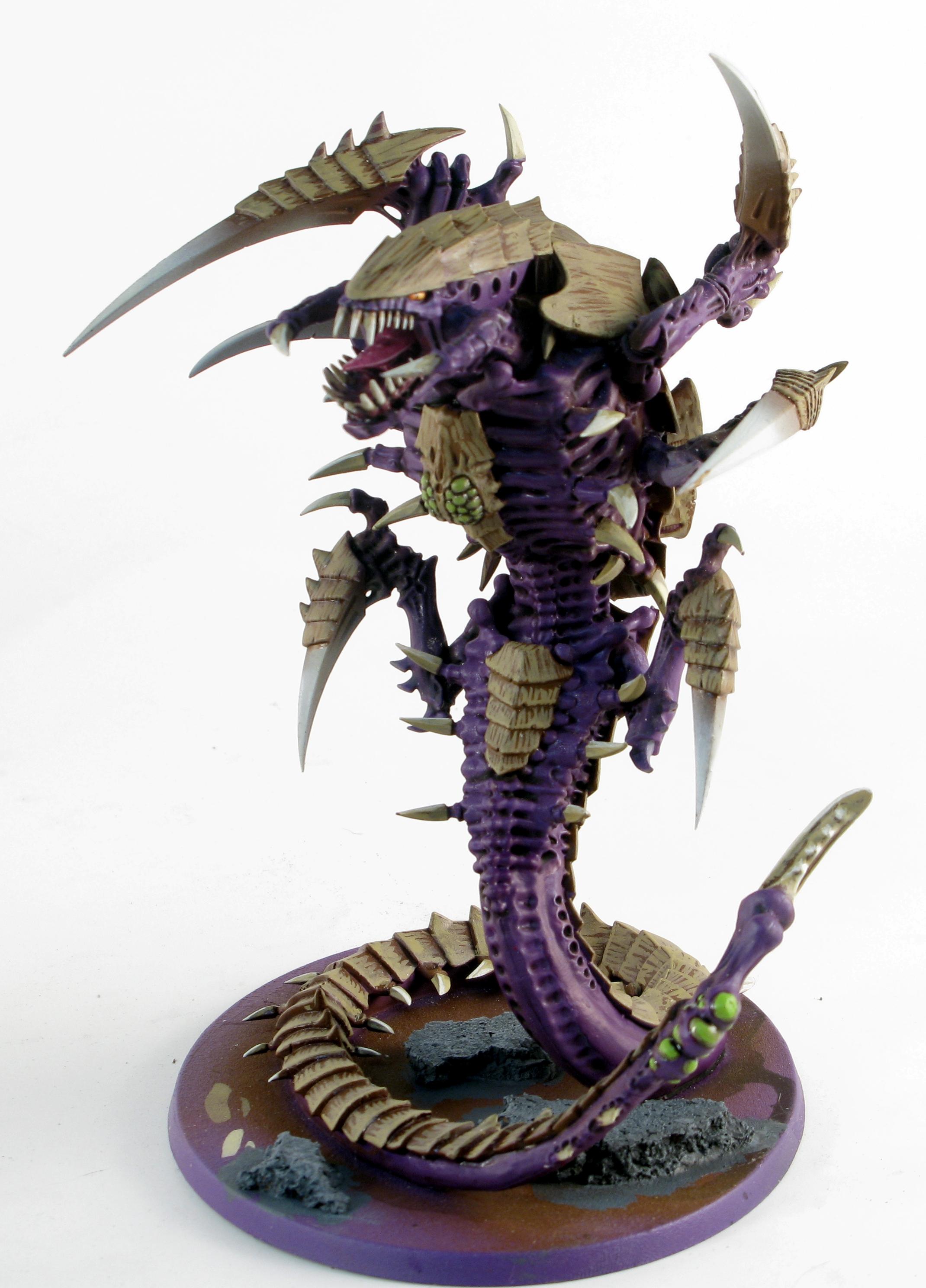 Airbrush, Bone, Purple, Trygon, Tyranids, Work In Progress