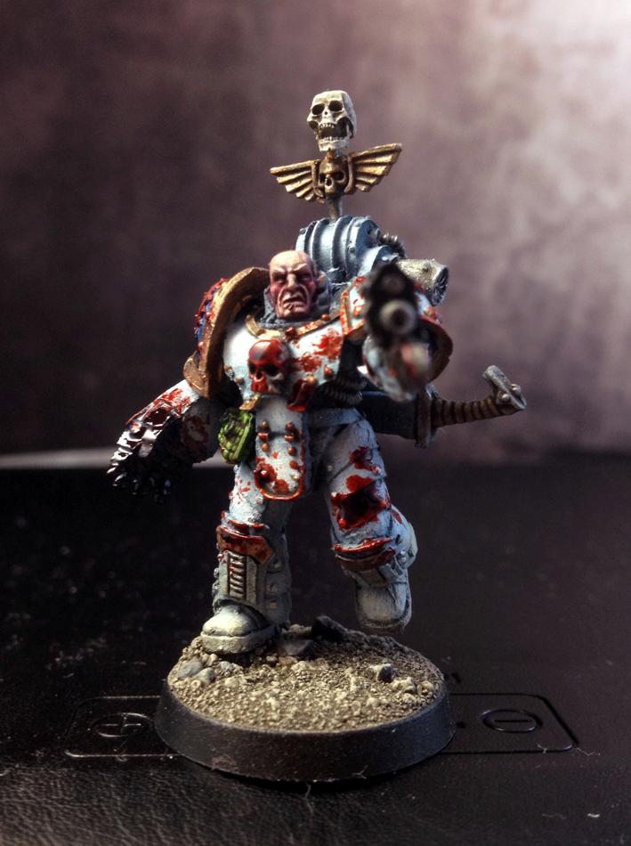 Chaos, Chaos Space Marines, Conversion, Khorne, Kitbash, Warhammer 40,000, World Eaters