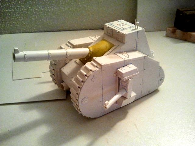 Land Raider, Scratch Build, Steampunk, Tank
