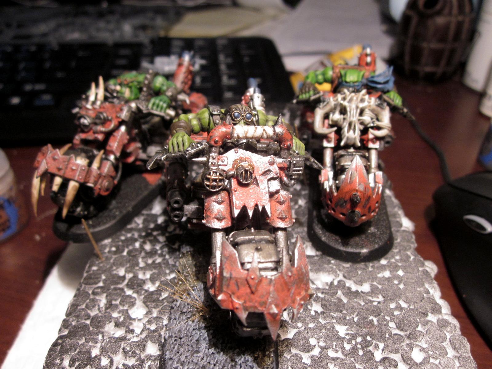 Orks, Warbike, Warhammer 40,000