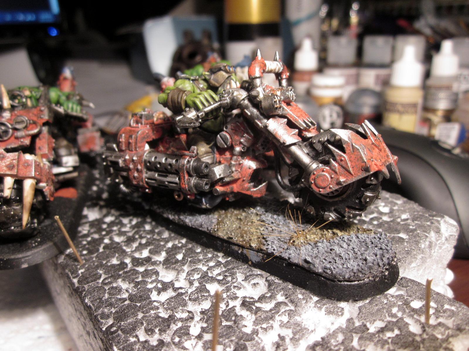 Orks, Warbike, Warhammer 40,000