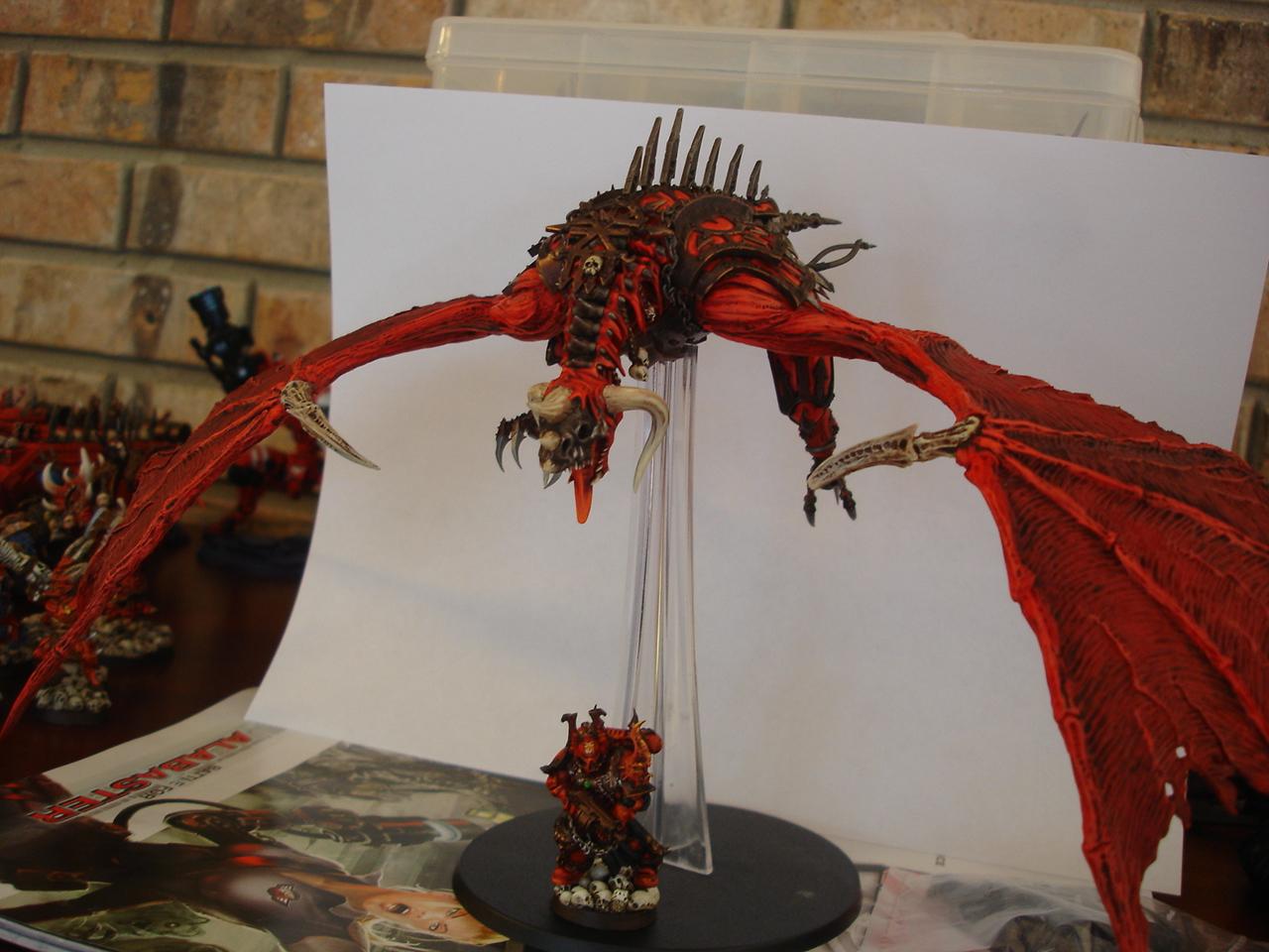 Chaos, Conversion, Helldrake, Khorne, Warhammer 40,000