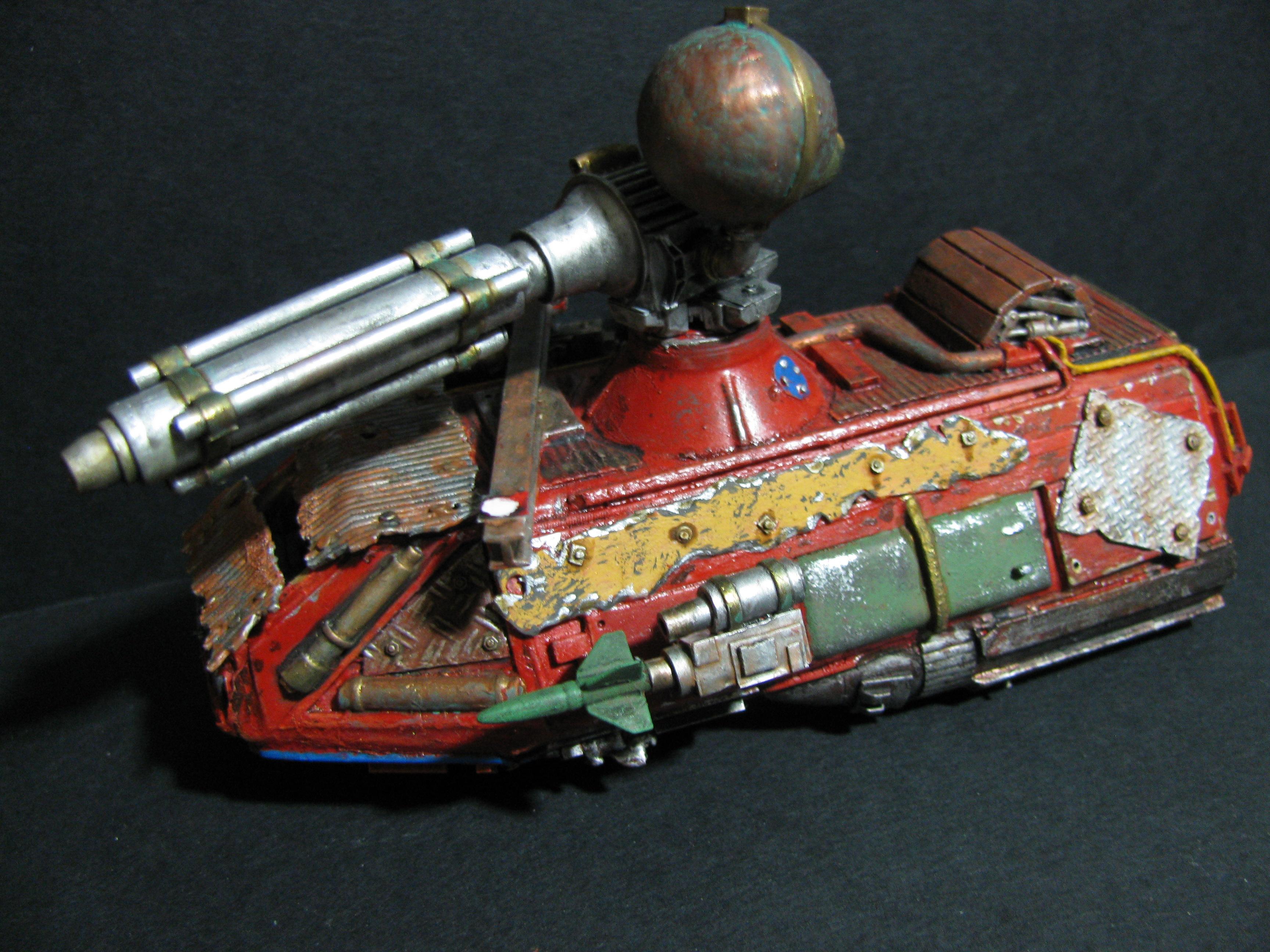 Looted wagon