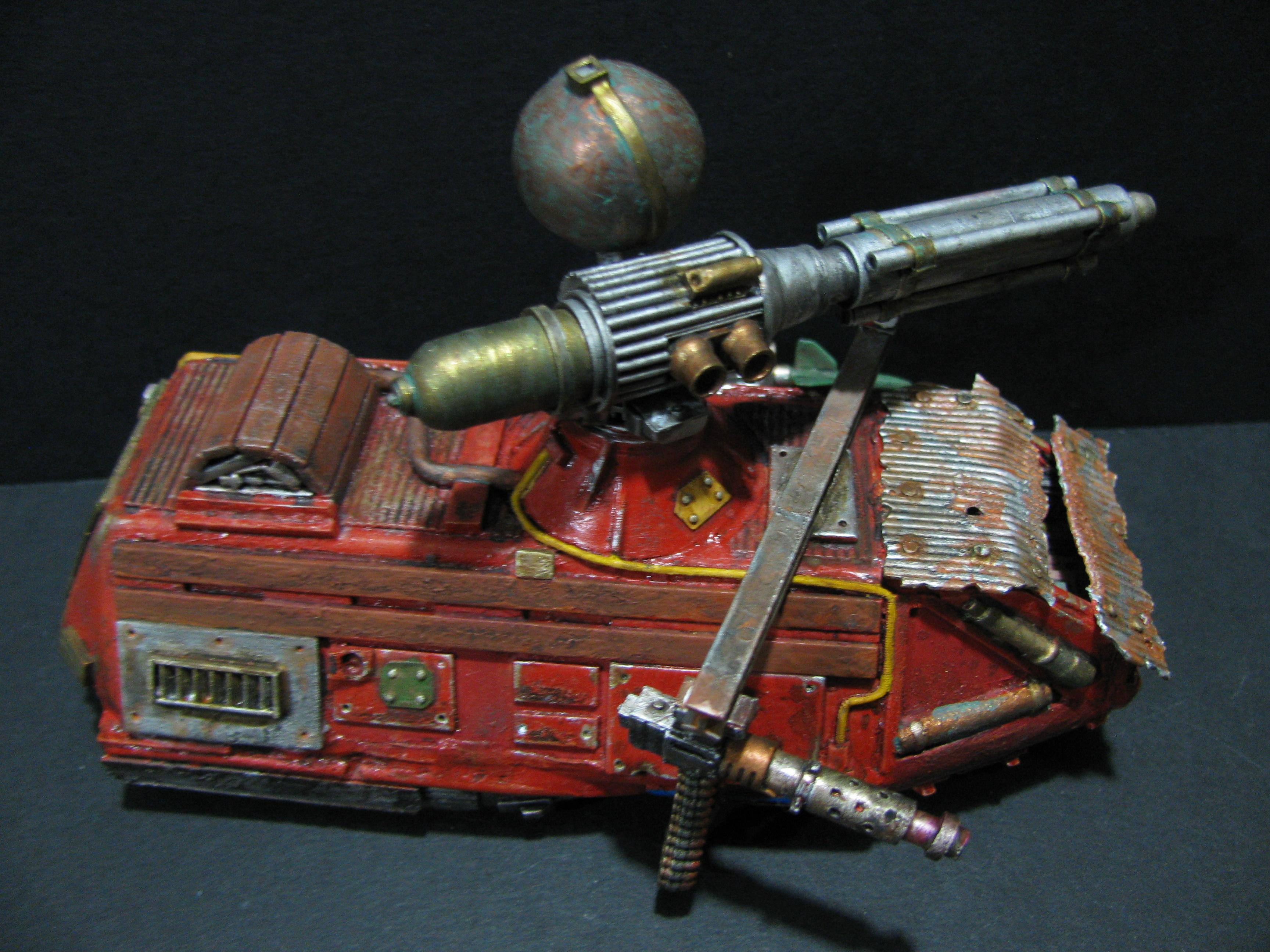 Looted wagon
