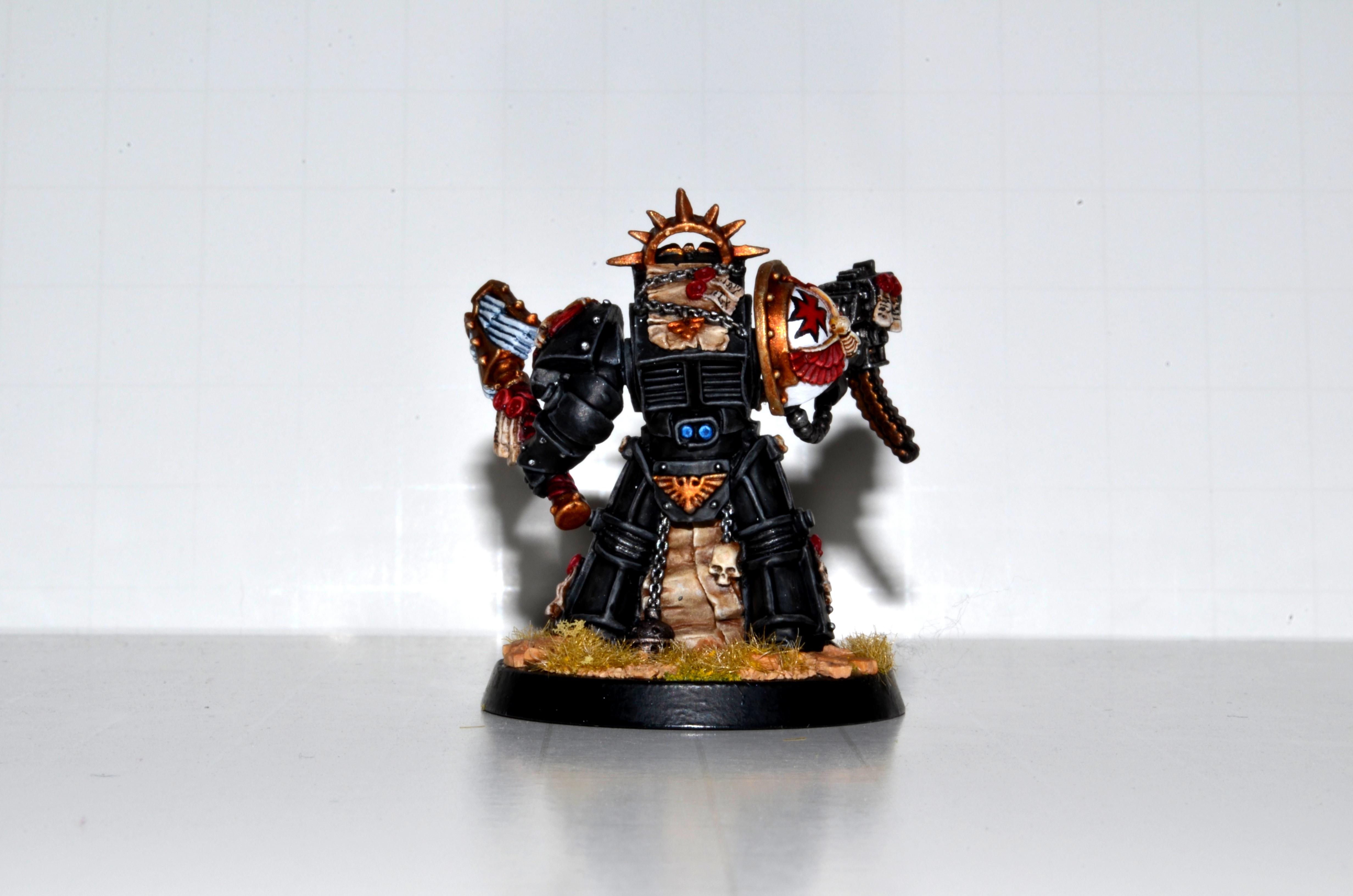 Black Templars, Chaplin, Mog, Space Marines, Warhammer 40,000