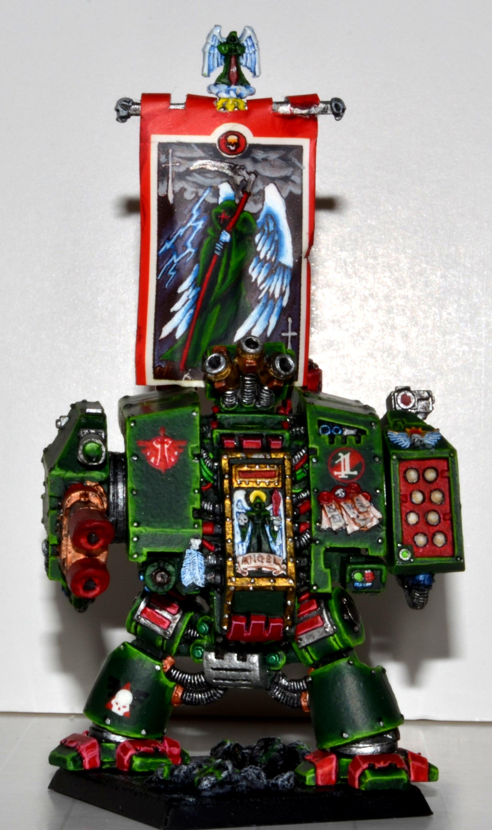 Dark Angels, Dreadnought, Mog, Space Marines, Warhammer 40,000