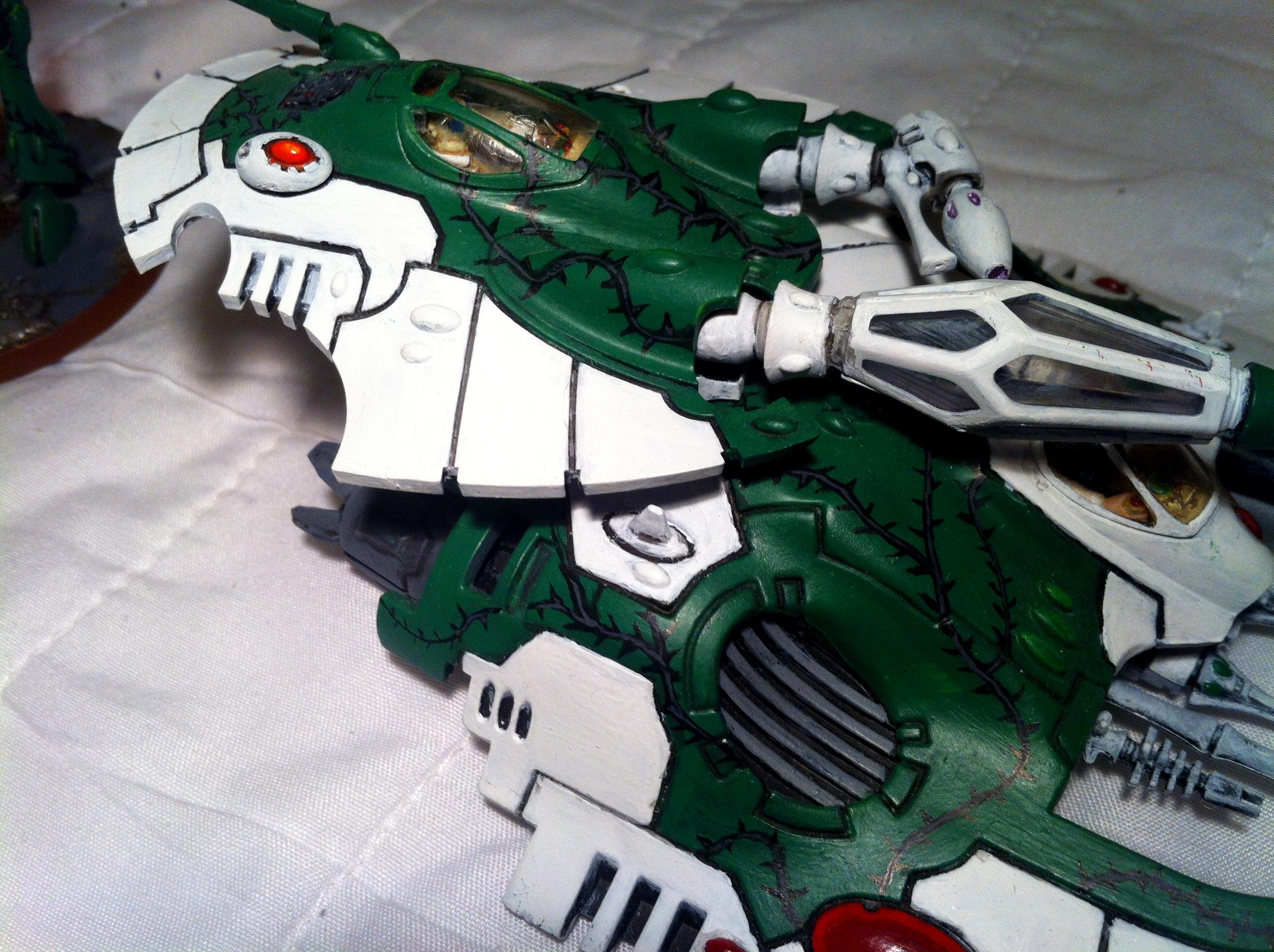 Biel Tan, Eldar, Tank, Vines, Walker, Walkers, War