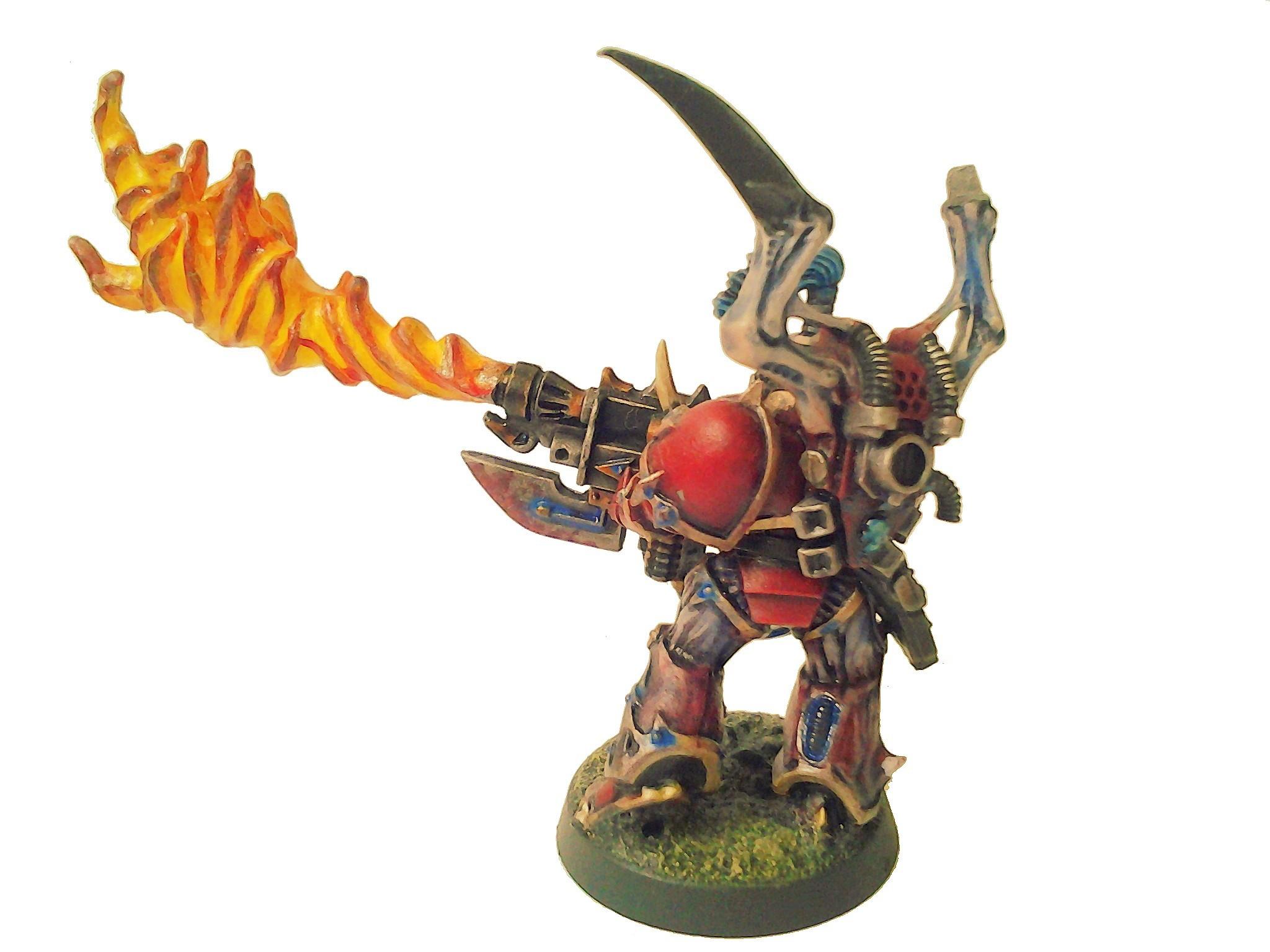 Chaos, Daemons, Dreadnought, Flamer, Space Marines, Spawn, Terminator Armor, Wordbearers