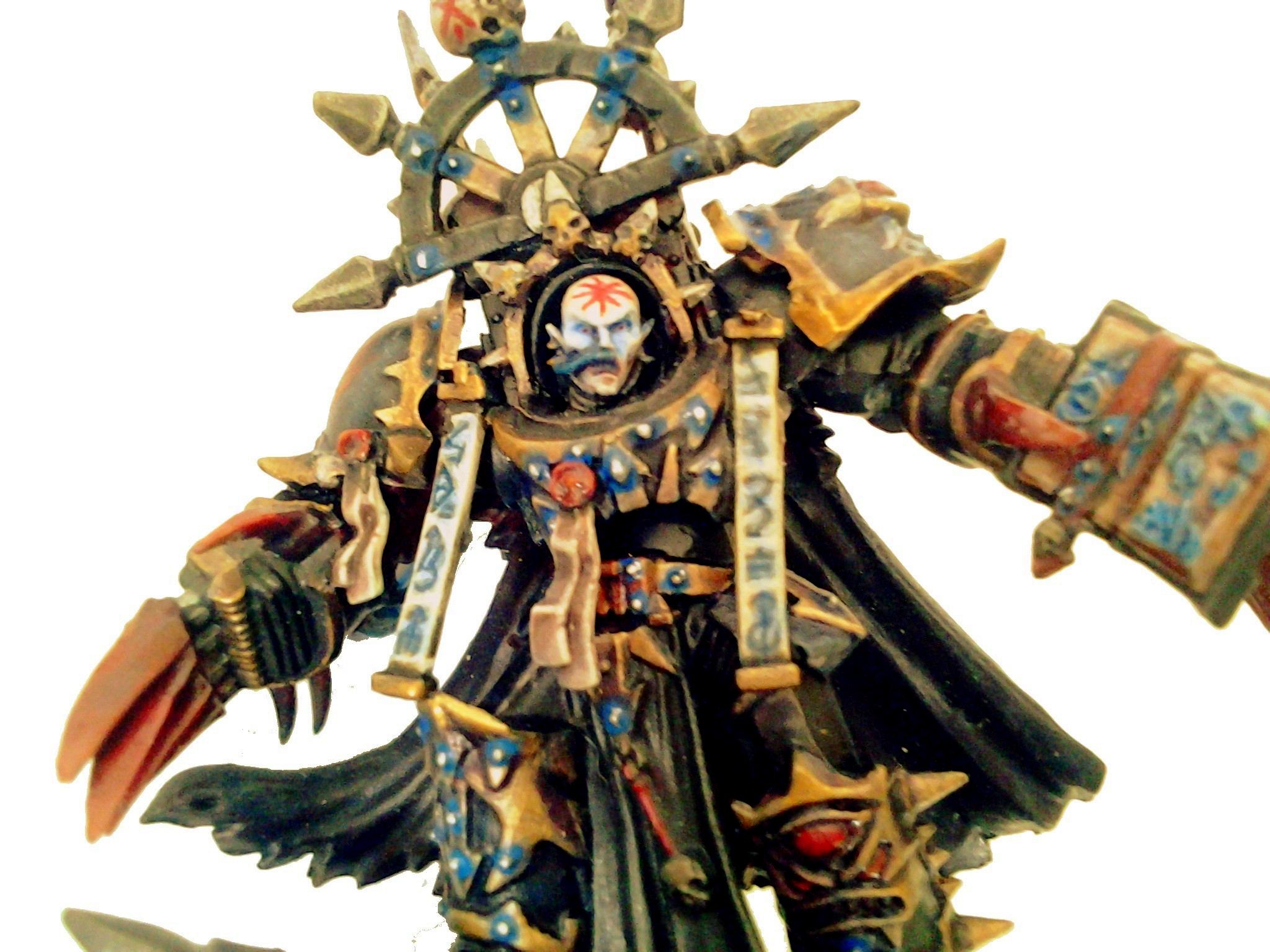 Chaos, Daemons, Dreadnought, Sorcerer, Space Marines, Spawn, Terminator Armor, Wordbearers