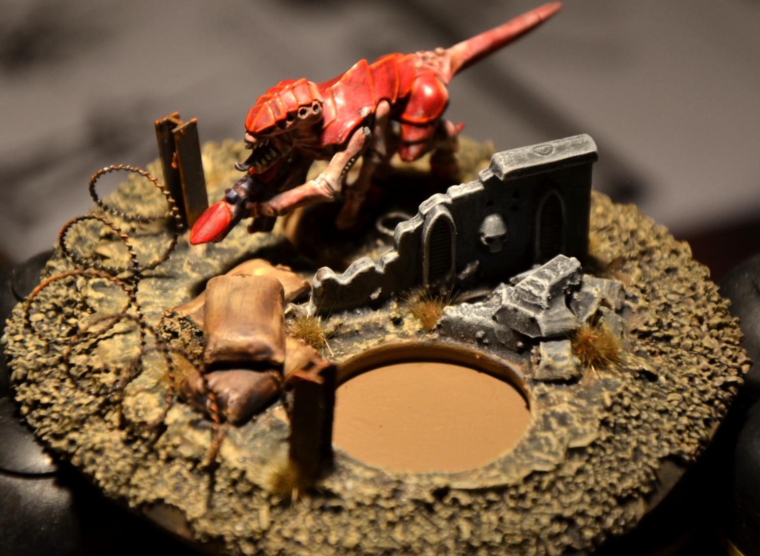 Diorama, Tyranids, Work In Progress