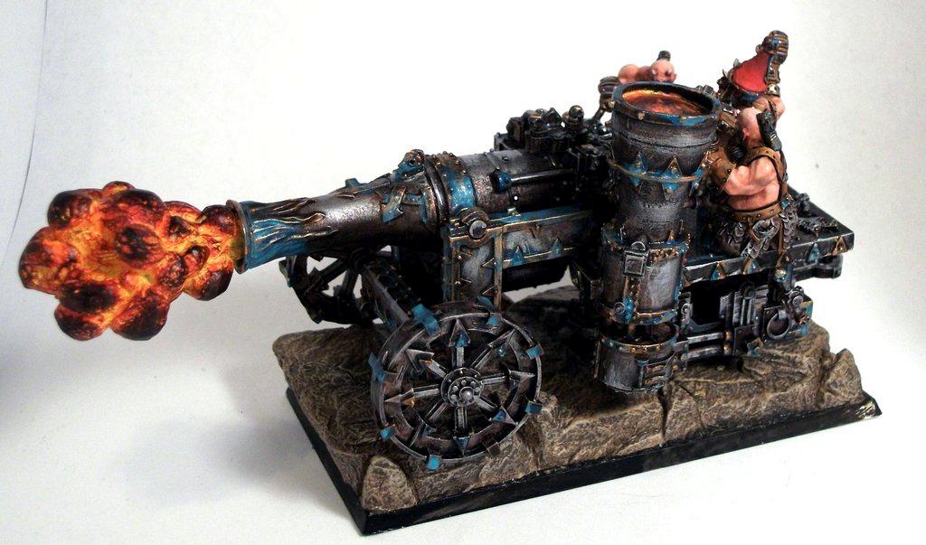 Chaos Dwarf, Legion Of Azgorh, Magma Cannon, Warhammer Fantasy