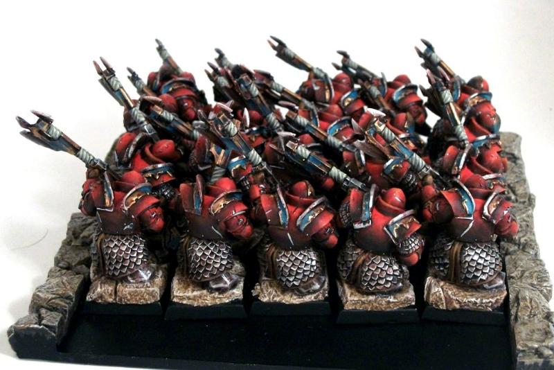 Chaos Dwarf, Fireglaives, Legion Of Azgorh, Warhammer Fantasy 