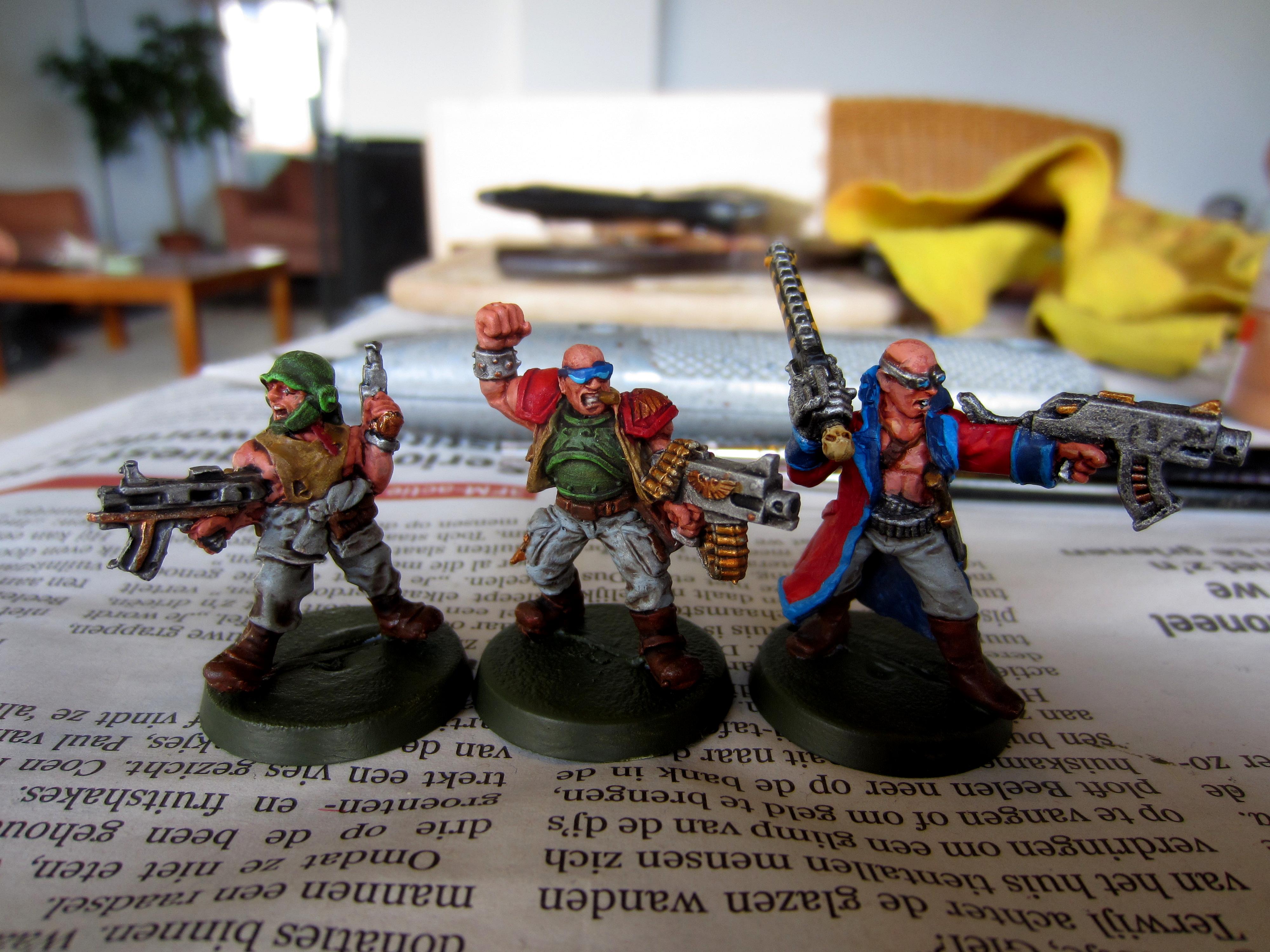 Acolytes, Henchmen, Inquisition, Work In Progress