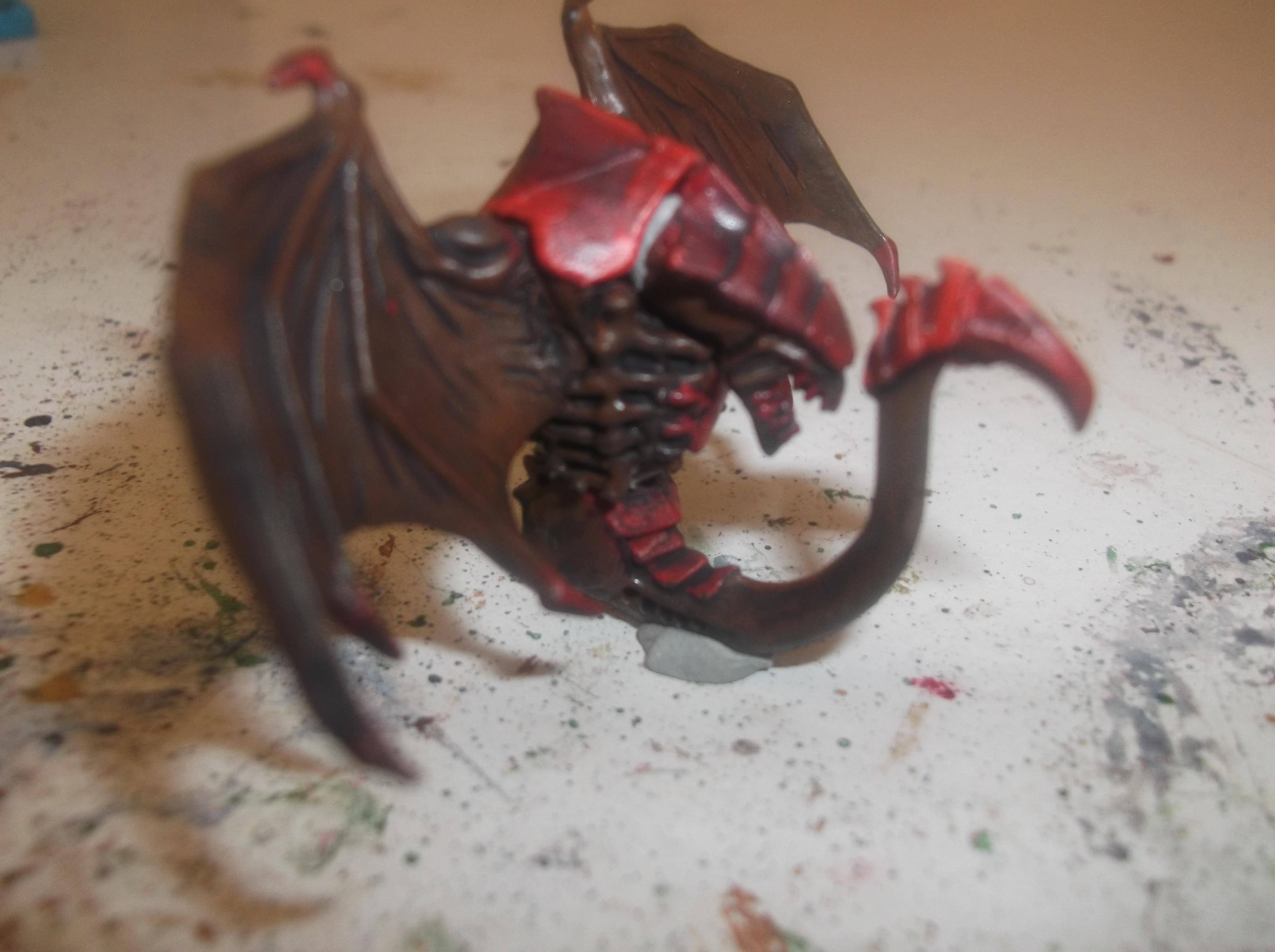 also a side-view of the parasite