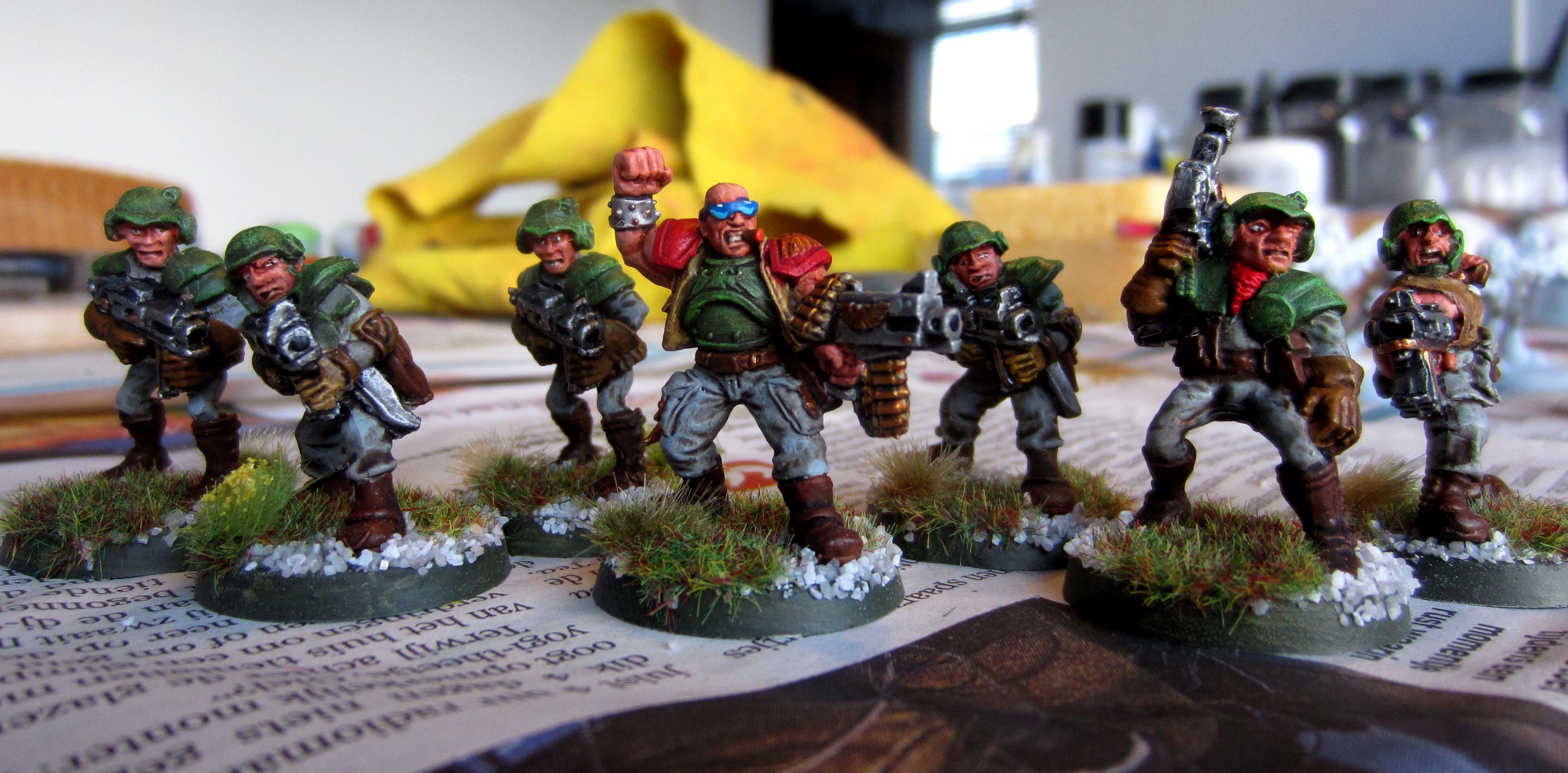 Acolytes, Catachan, Henchmen, Imperial Guard, Inquisition, Rogue Trader, Warband