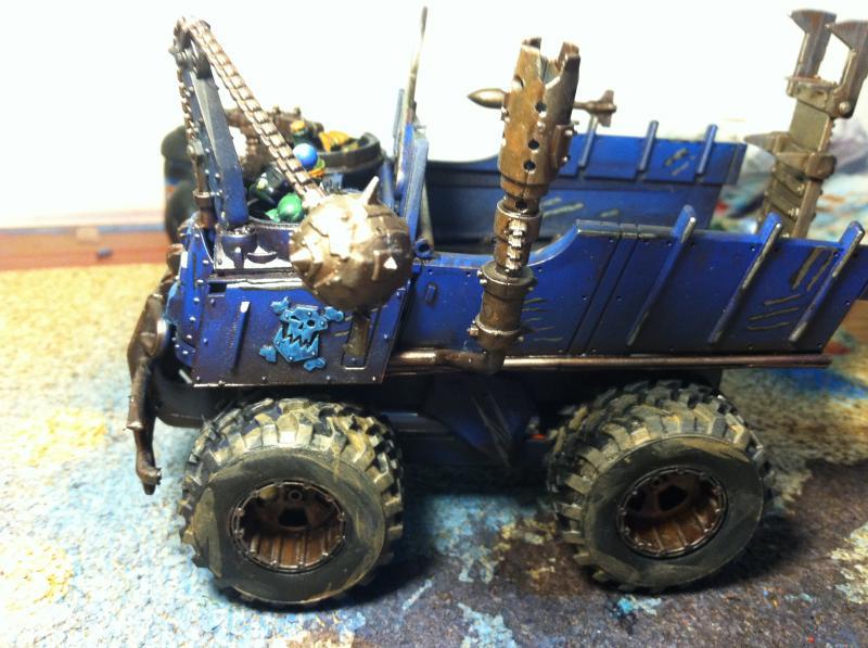 Orks, Scratch Build, Trukk
