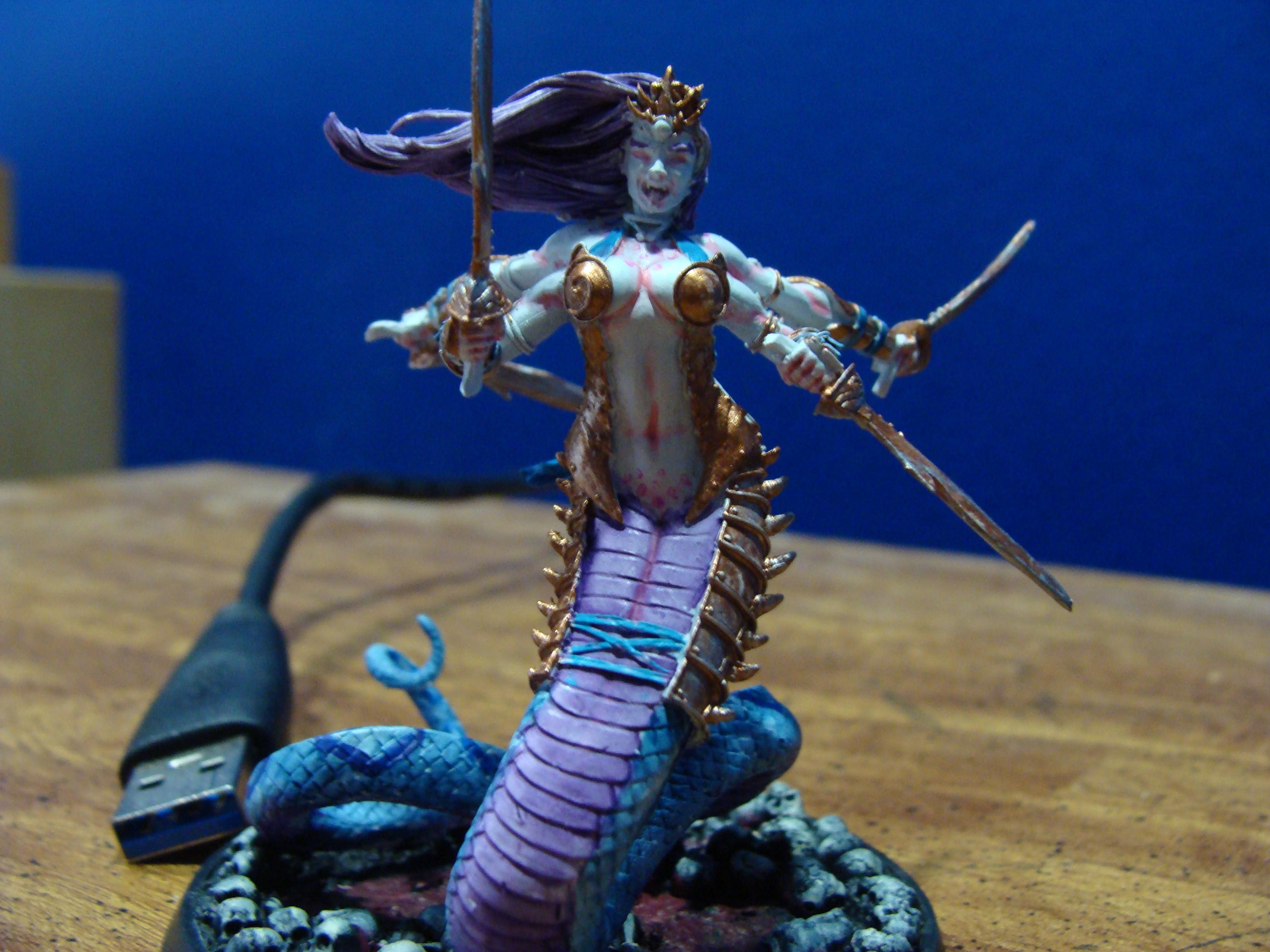 Daemon Princess, Daemonettes, Slaanesh, Work In Progress
