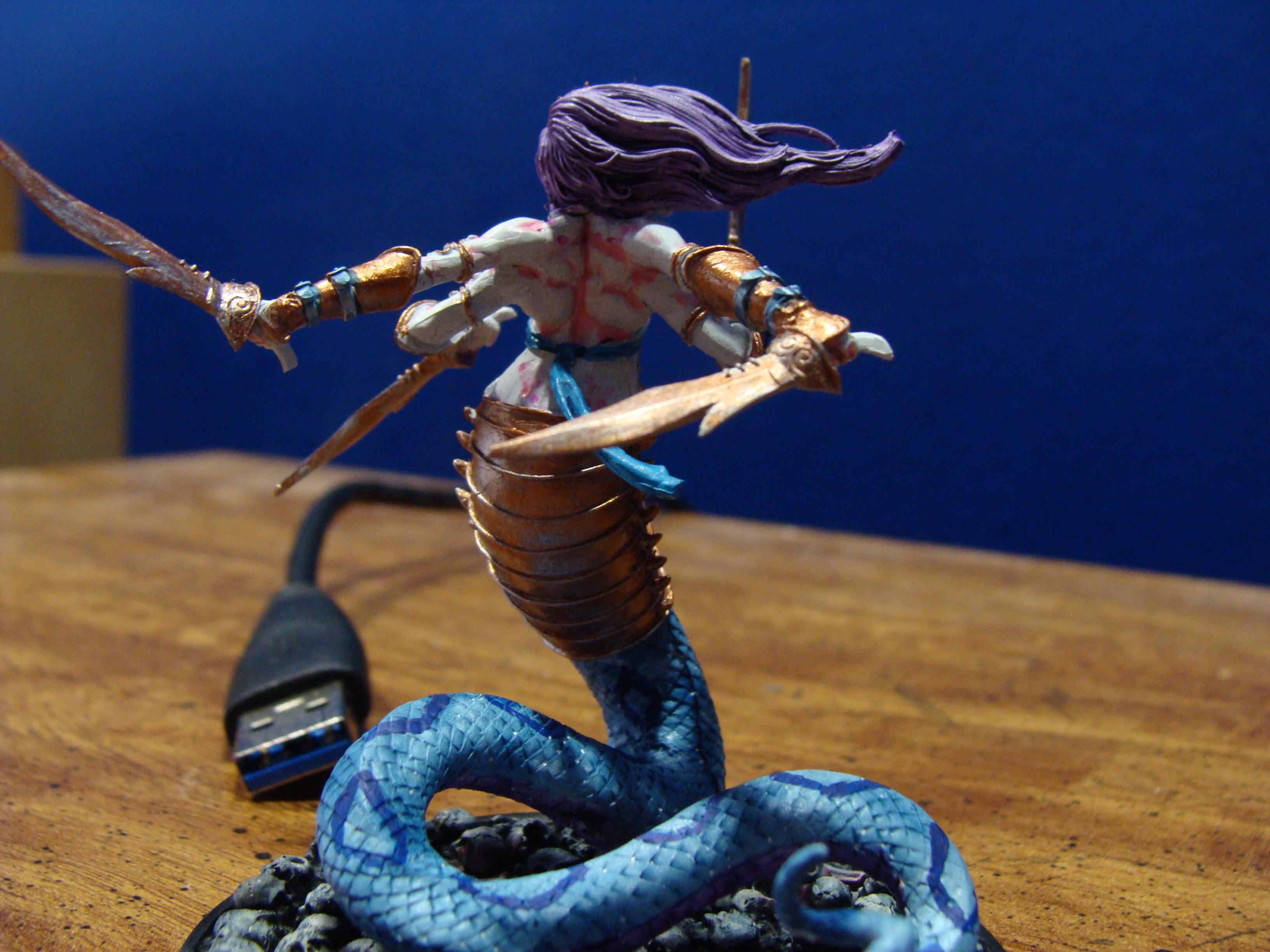 Daemon Princess, Daemonettes, Slaanesh, Work In Progress
