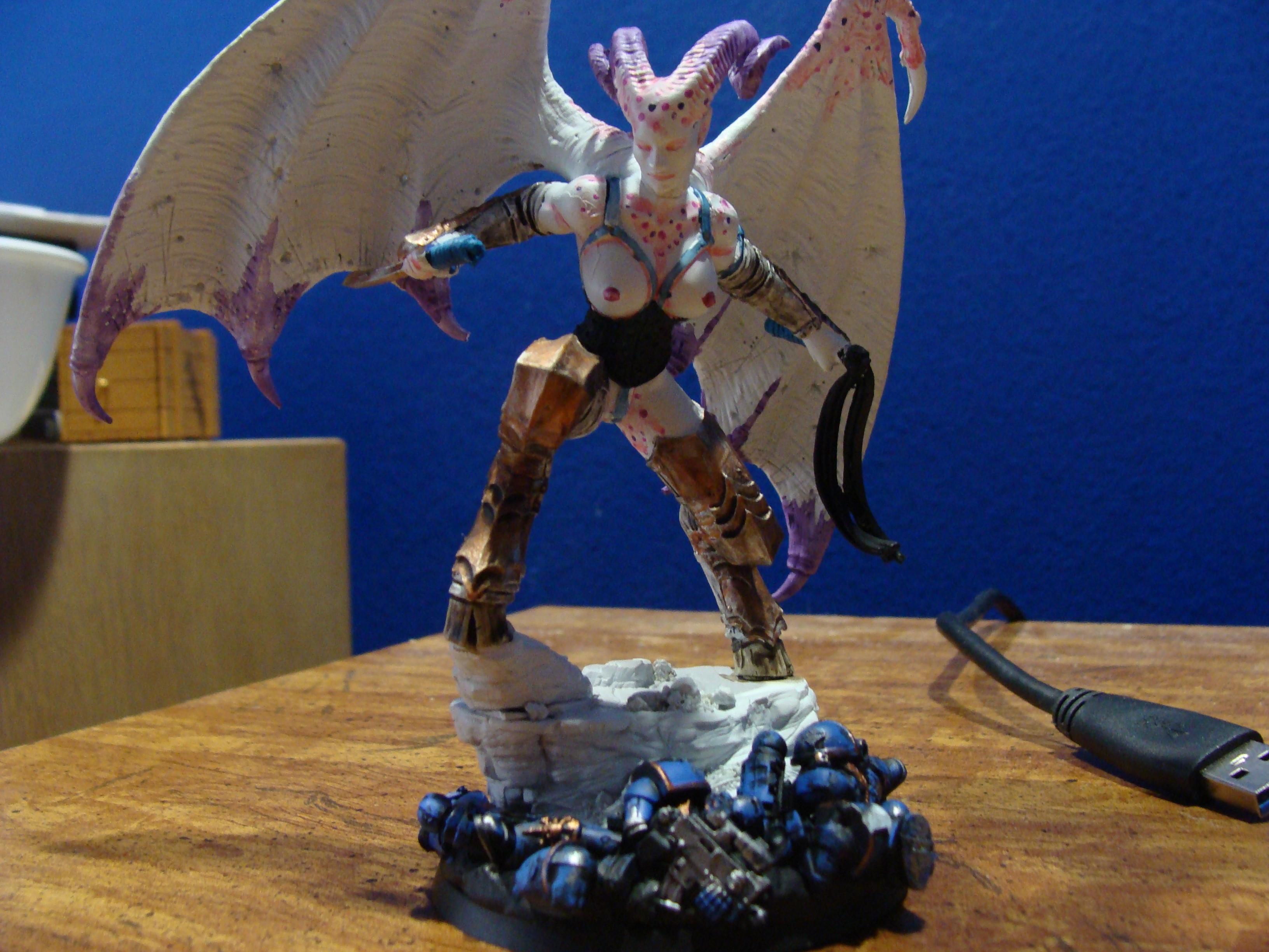 Daemon Princess, Daemonettes, Slaanesh, Work In Progress