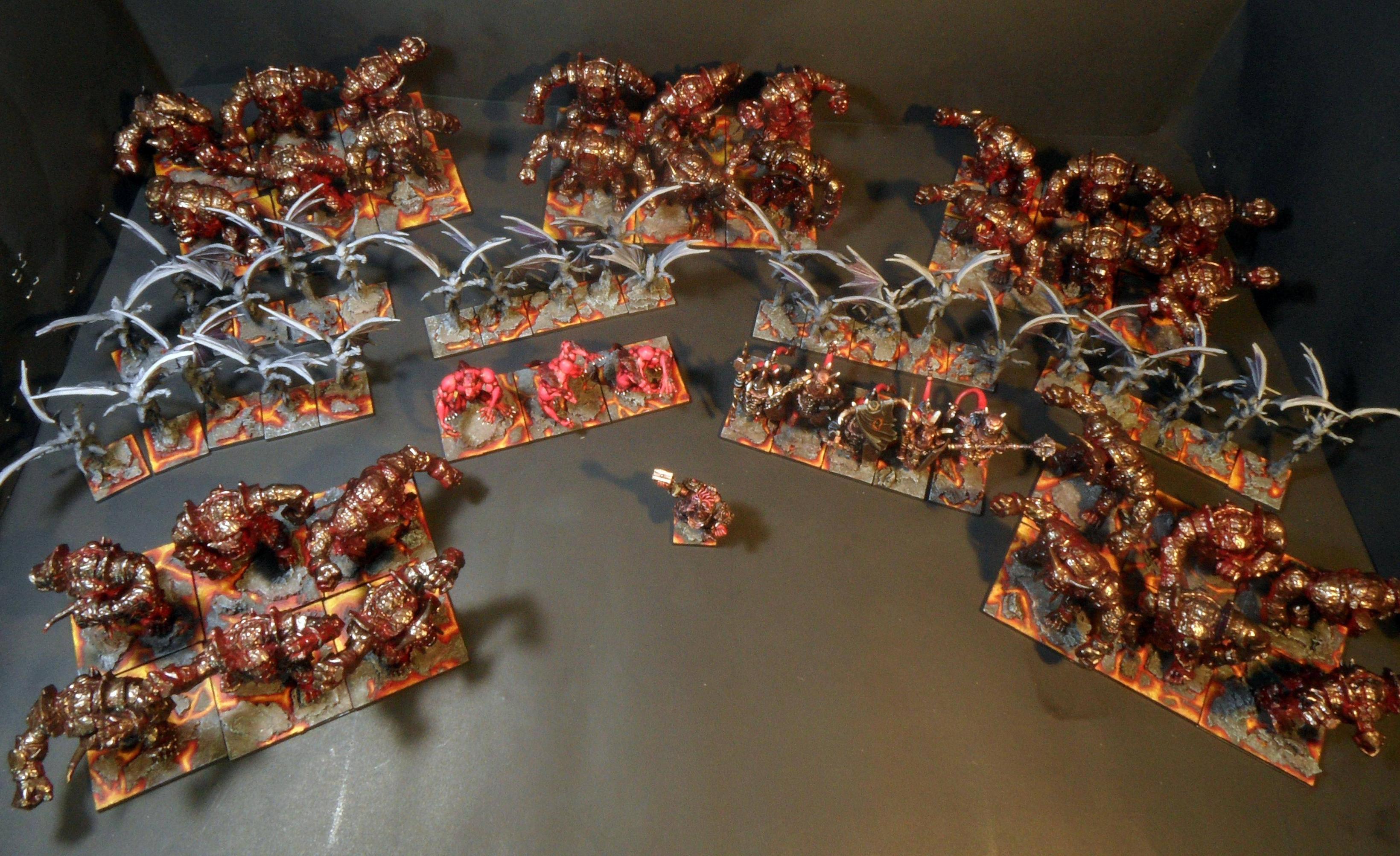 Abyssal, Abyssal Dwarfs, Abyssal Dwarves, Lava, Lordofsmurfs, Mantic, Mantic Games