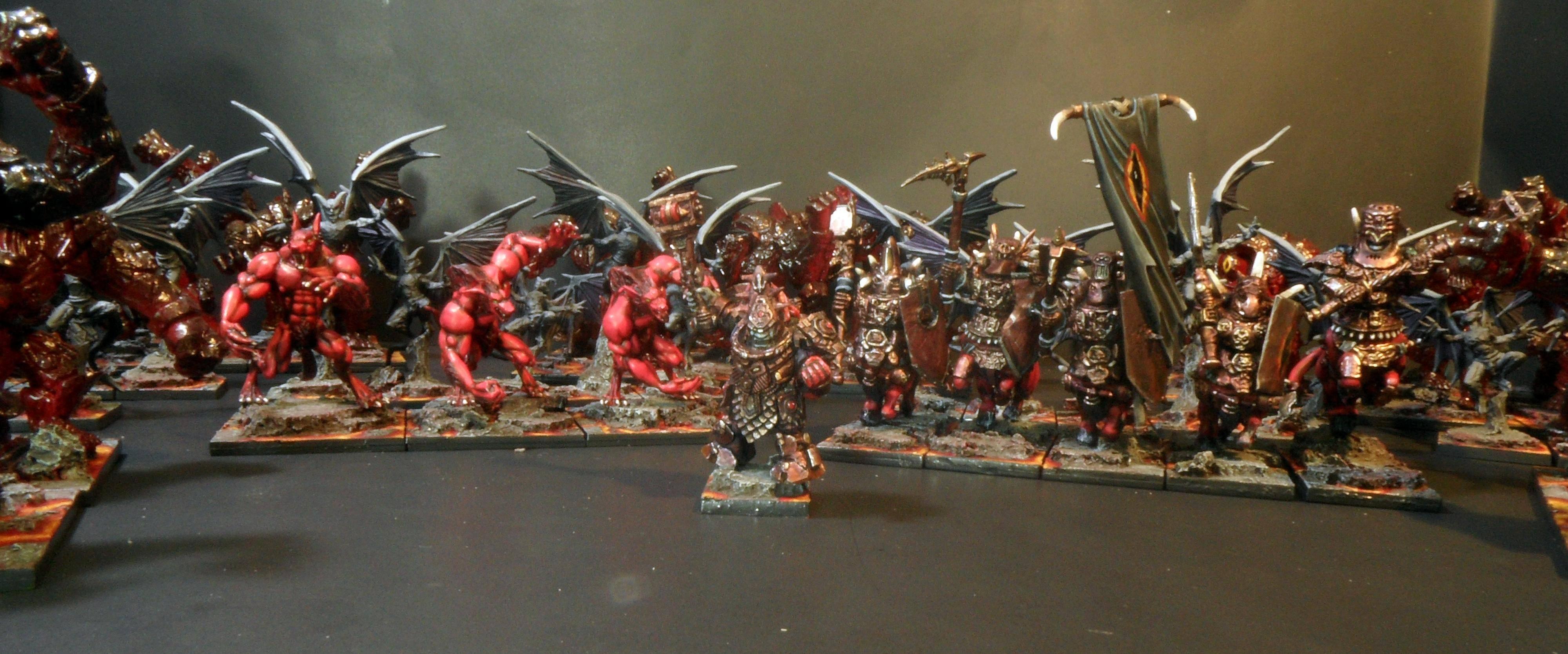 Abyssal, Abyssal Dwarfs, Abyssal Dwarves, Lava, Lordofsmurfs, Mantic, Mantic Games