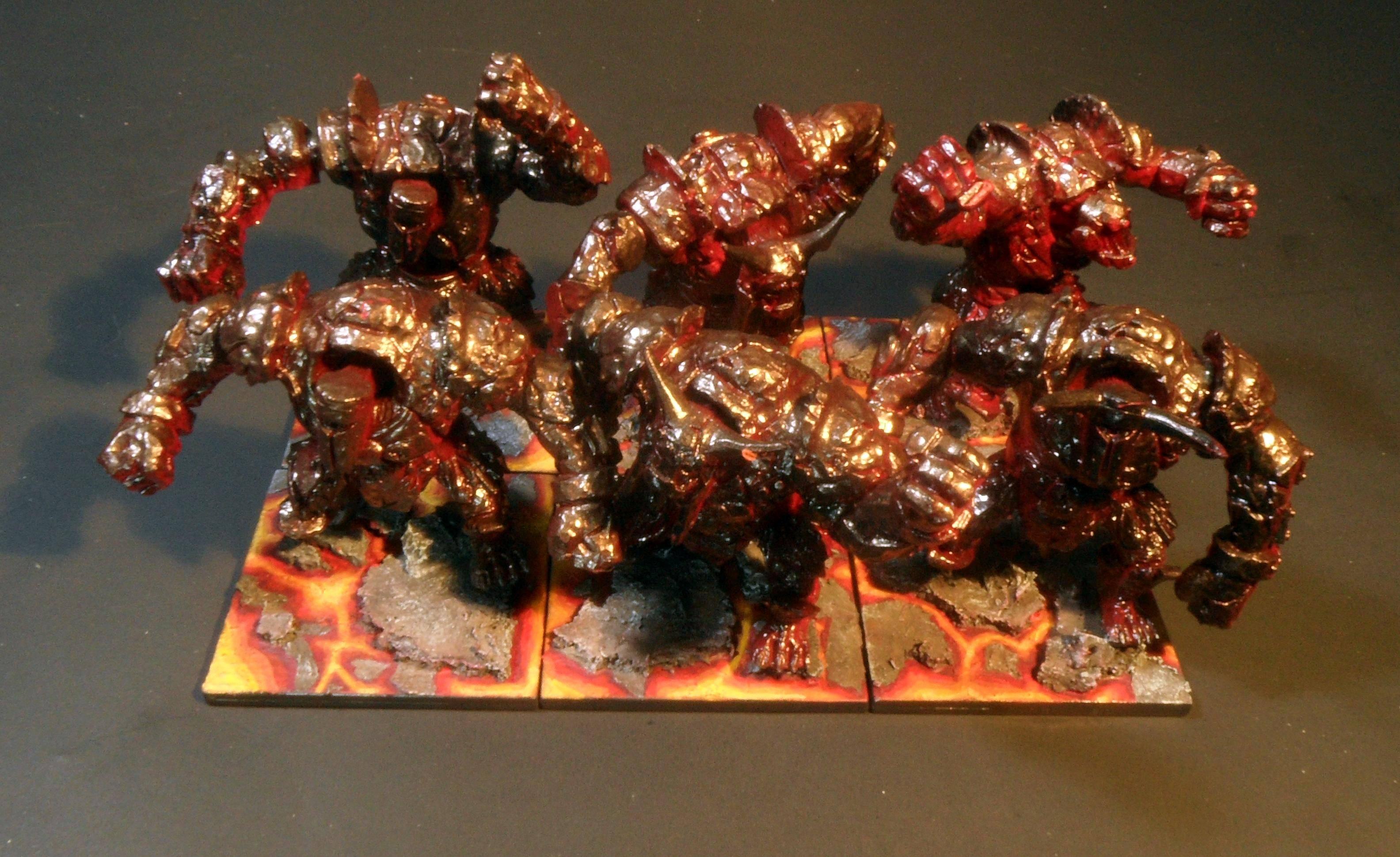 Abyssal, Abyssal Dwarfs, Abyssal Dwarves, Lava, Lordofsmurfs, Mantic, Mantic Games