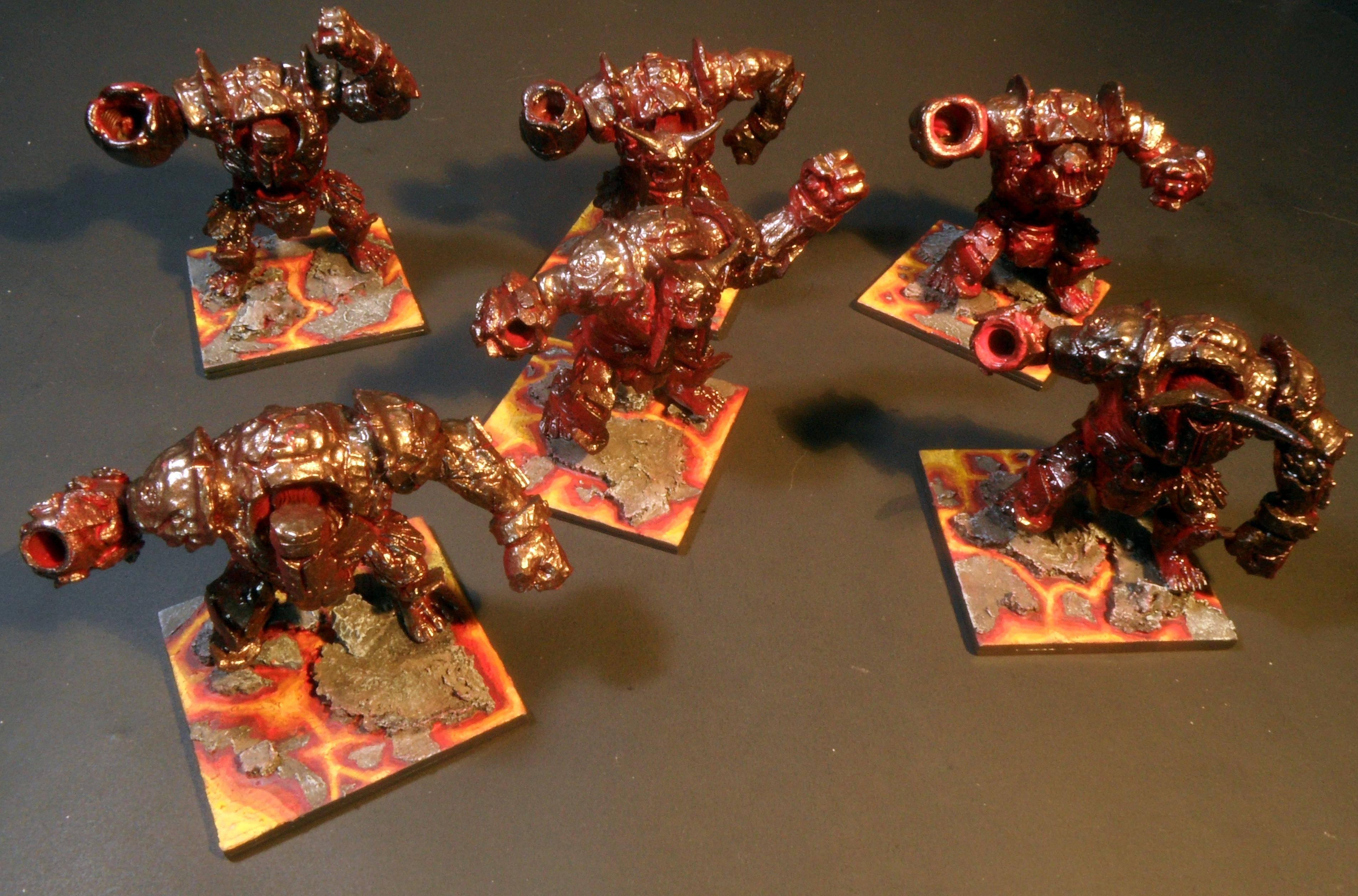Abyssal, Abyssal Dwarfs, Abyssal Dwarves, Lava, Lordofsmurfs, Mantic, Mantic Games